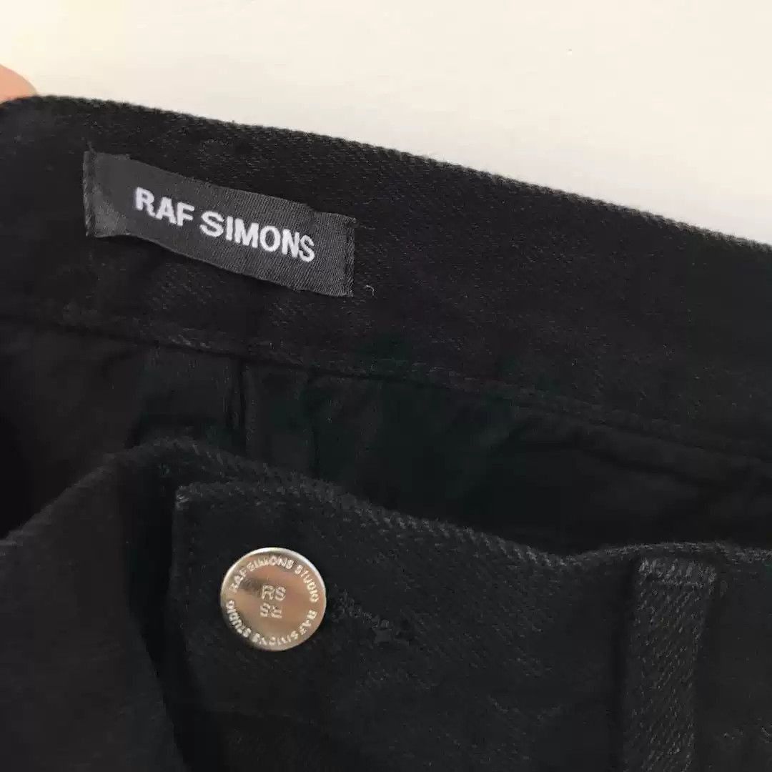 Raf Simons Raf Simons double-layered ripped jeans Size US 31 - 6 Thumbnail