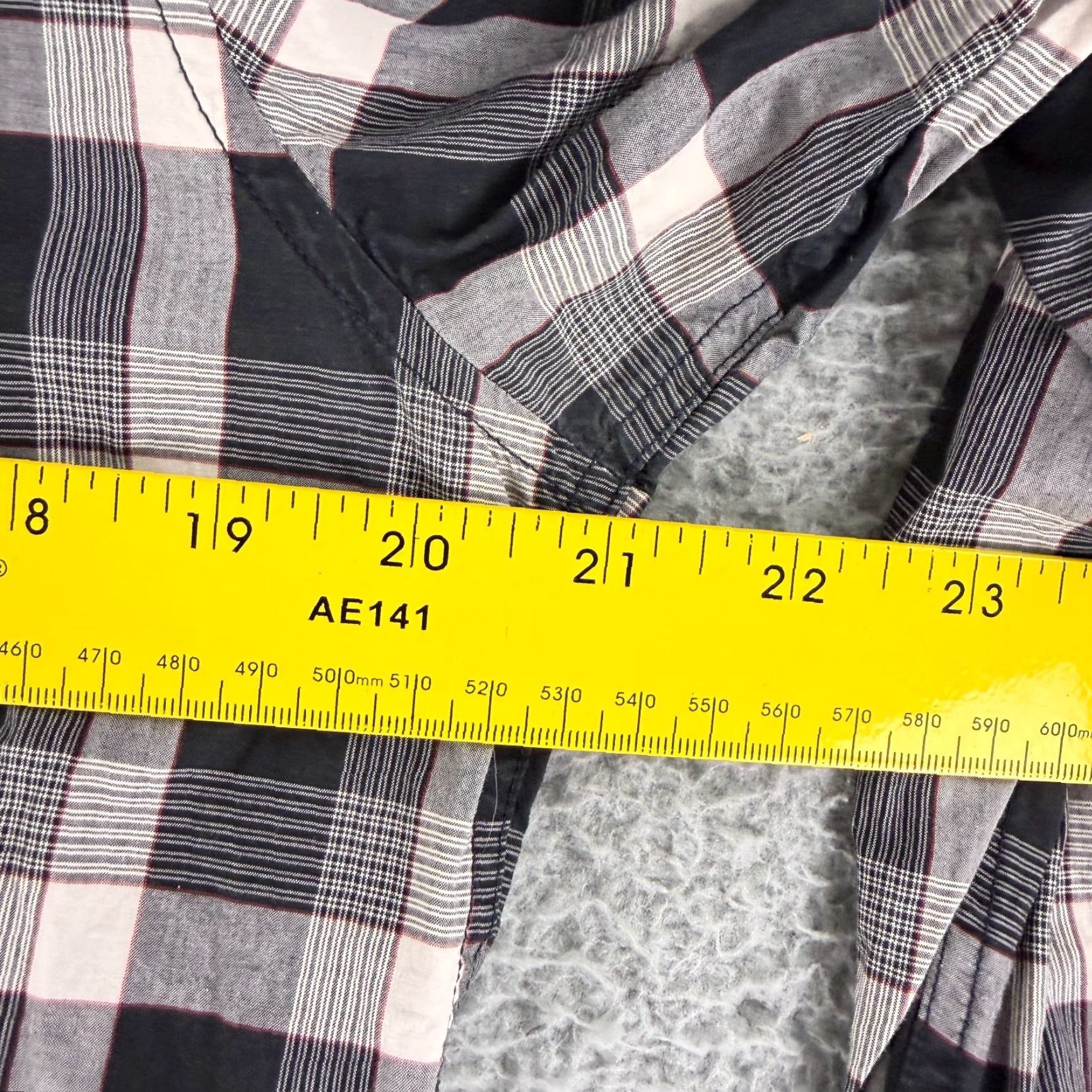 John Varvatos John Varvatos Button-Up Shirt Mens Large Black Plaid Long Sleeve 100% Cotton Size US L / EU 52-54 / 3 - 5 Thumbnail