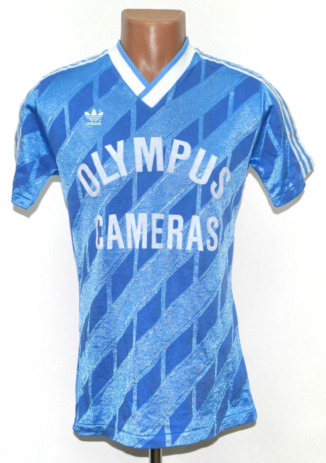 Adidas ADIDAS VINTAGE 1986/1987/1988 BLUE FOOTBALL SHIRT JERSEY M Size US M / EU 48-50 / 2 - 1 Thumbnail