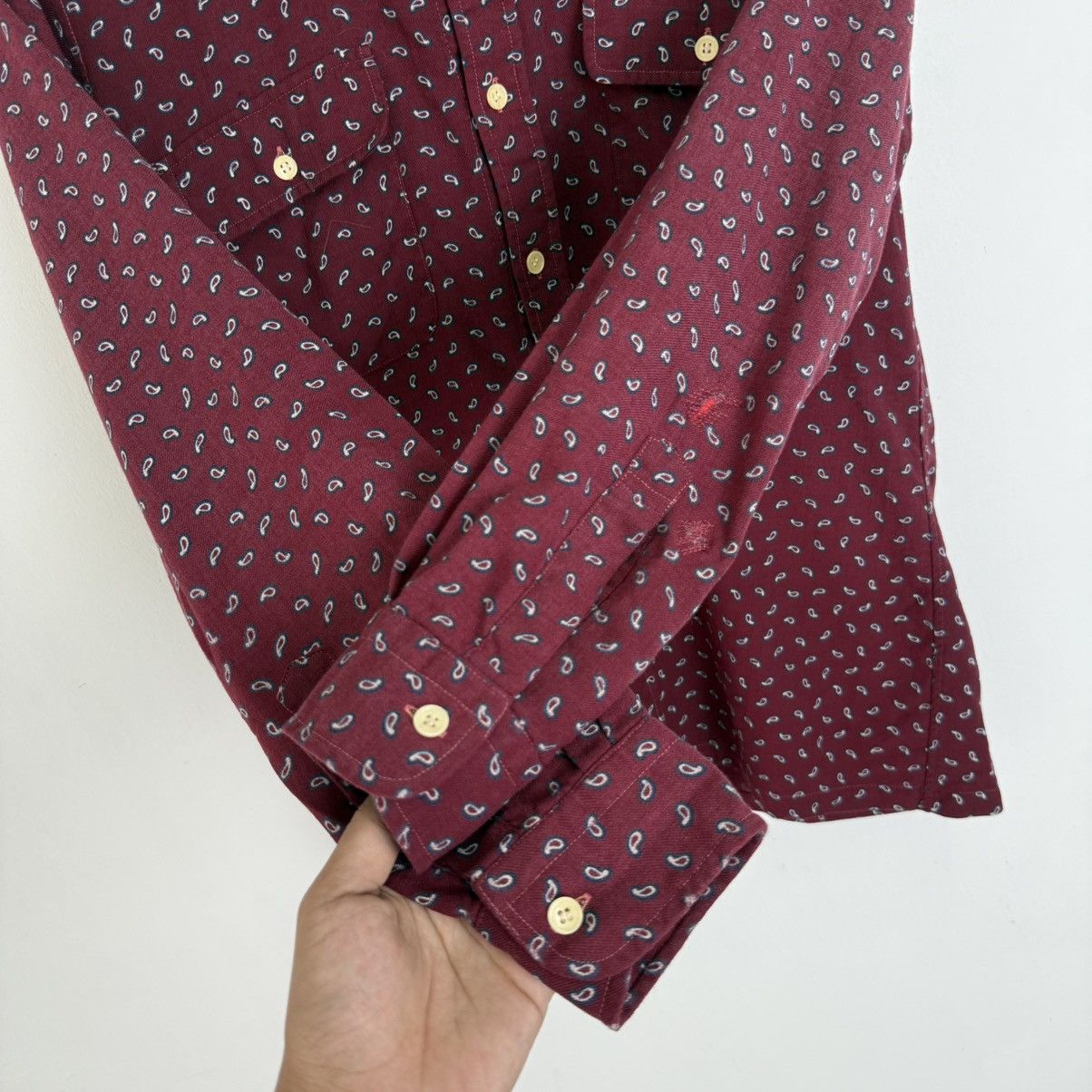 Christian Dior Monsieur Christian Dior Chemise Paisley Shirt. Size US M / EU 48-50 / 2 - 7 Thumbnail