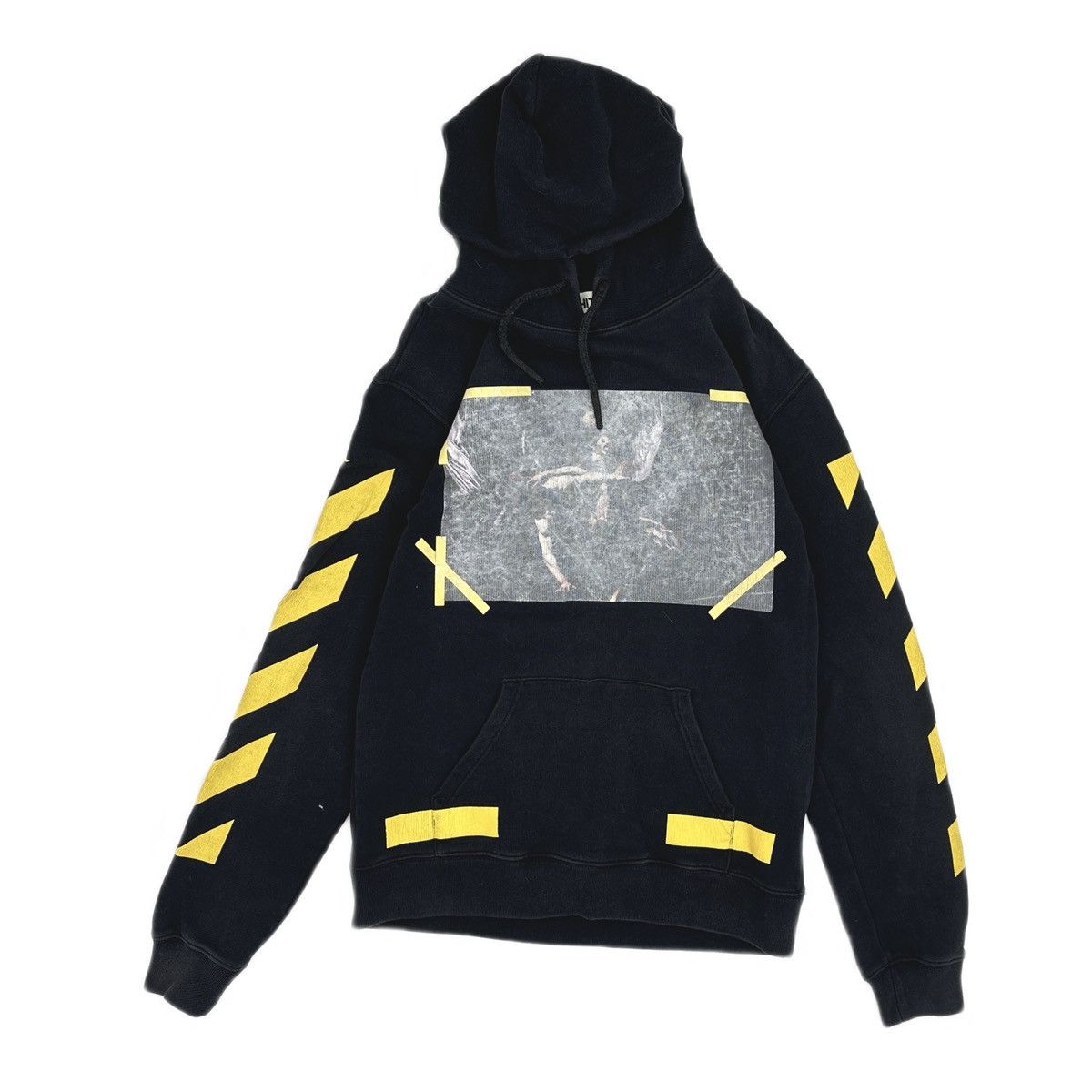 Off-White Off-White Caravaggio Hoodie Size US S / EU 44-46 / 1 - 1 Thumbnail