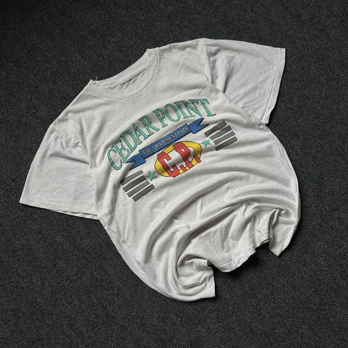 Grailed VTG Cedar Point The Amazement Park T-shirts Big Logo Single Size US L / EU 52-54 / 3 - 1 Thumbnail