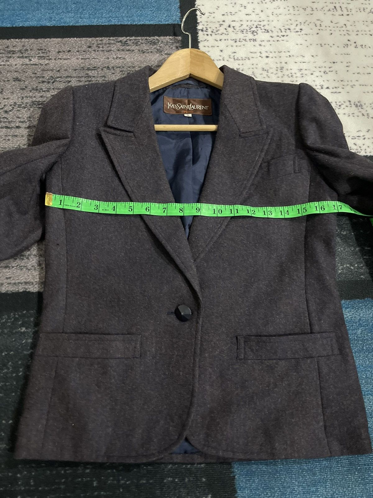 Yves Saint Laurent Vintage Yves Saint Laurent Coat Jacket Size S / US 4 / IT 40 - 13 Thumbnail