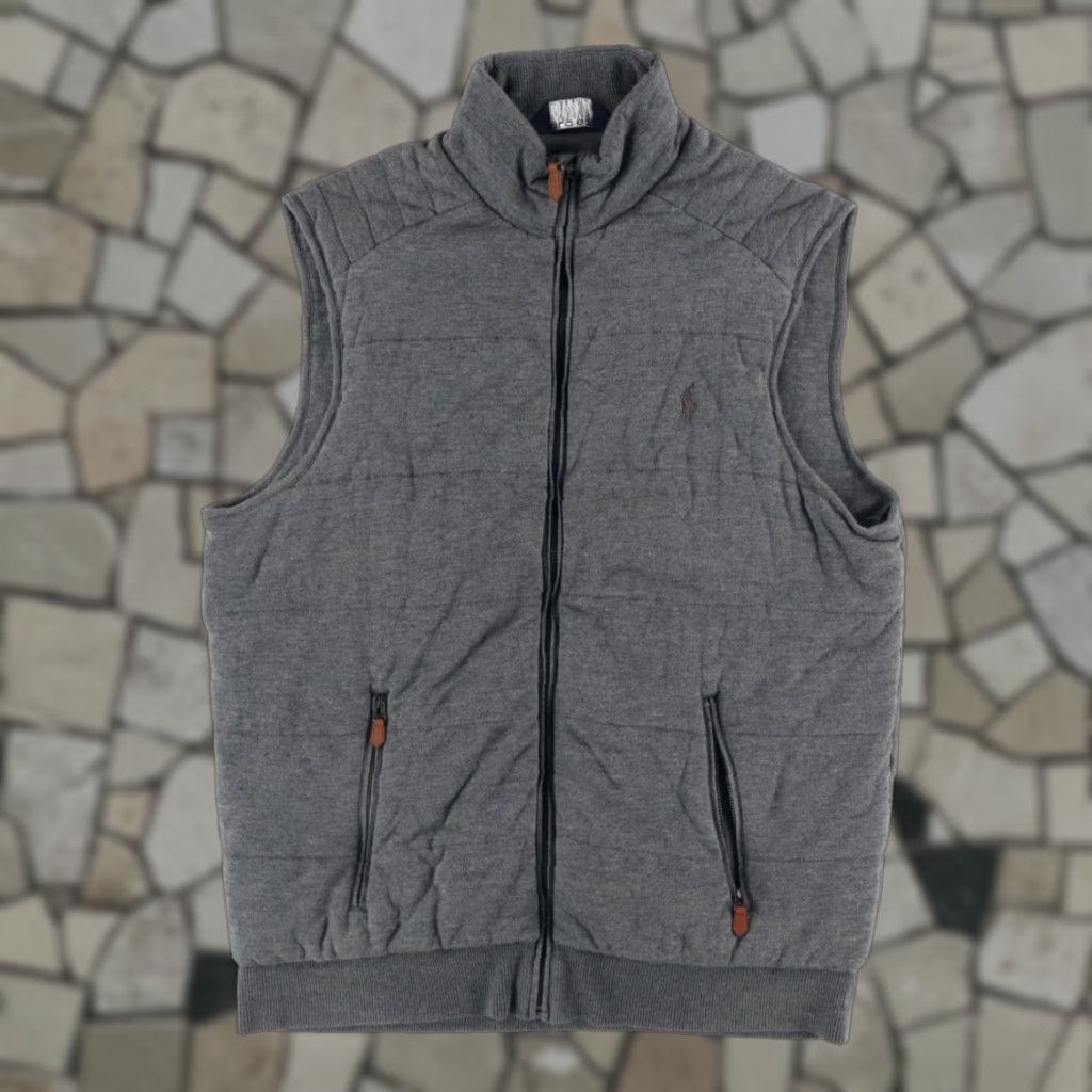 Polo Ralph Lauren Polo Ralph Lauren Golf Vest Stretch Solid Mock Jacket Gray Men's L Shirt Size US L / EU 52-54 / 3 - 1 Thumbnail
