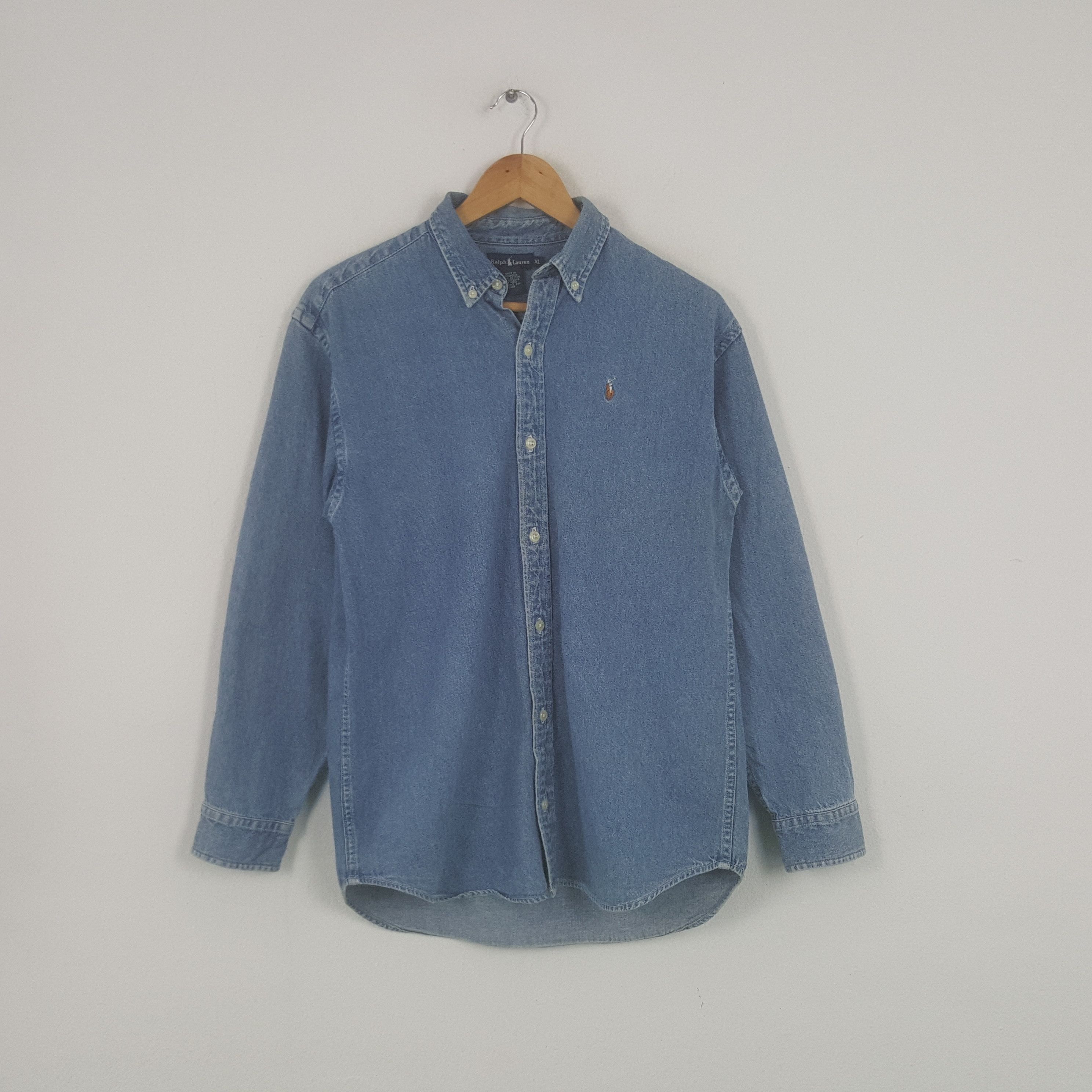 Ralph Lauren × Vintage Vintage Polo by Ralph Lauren Designer Brand Shirt Size US XL / EU 56 / 4 - 1 Thumbnail