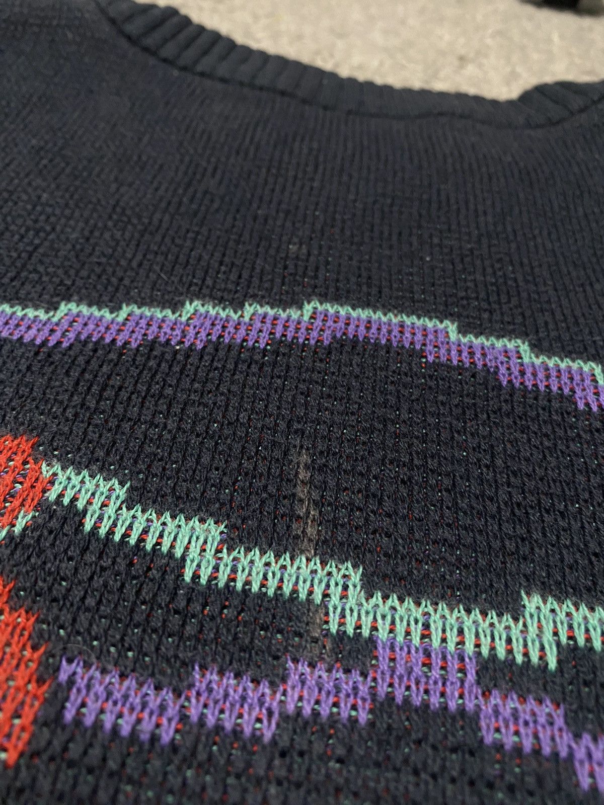 Adidas × Vintage Adidas Golf L Vintage Jumper Sweater 80s All over Print y2k Size US L / EU 52-54 / 3 - 18 Thumbnail