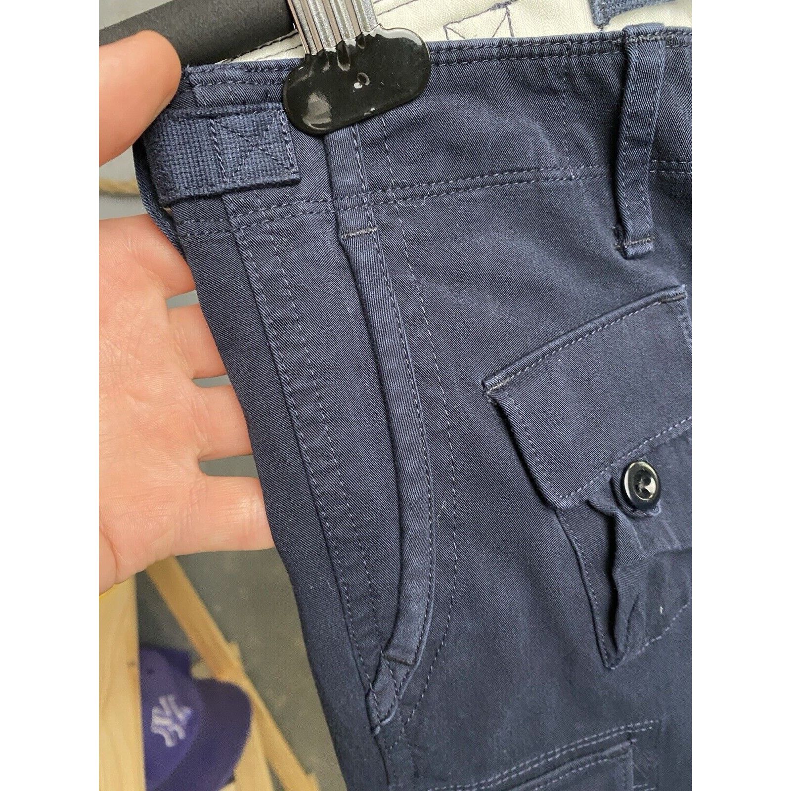 Ralph Lauren Vintage Ralph Lauren Cargo Pants Women Blue Pockets Size 4 Size 27" / US 4 / IT 40 - 7 Thumbnail