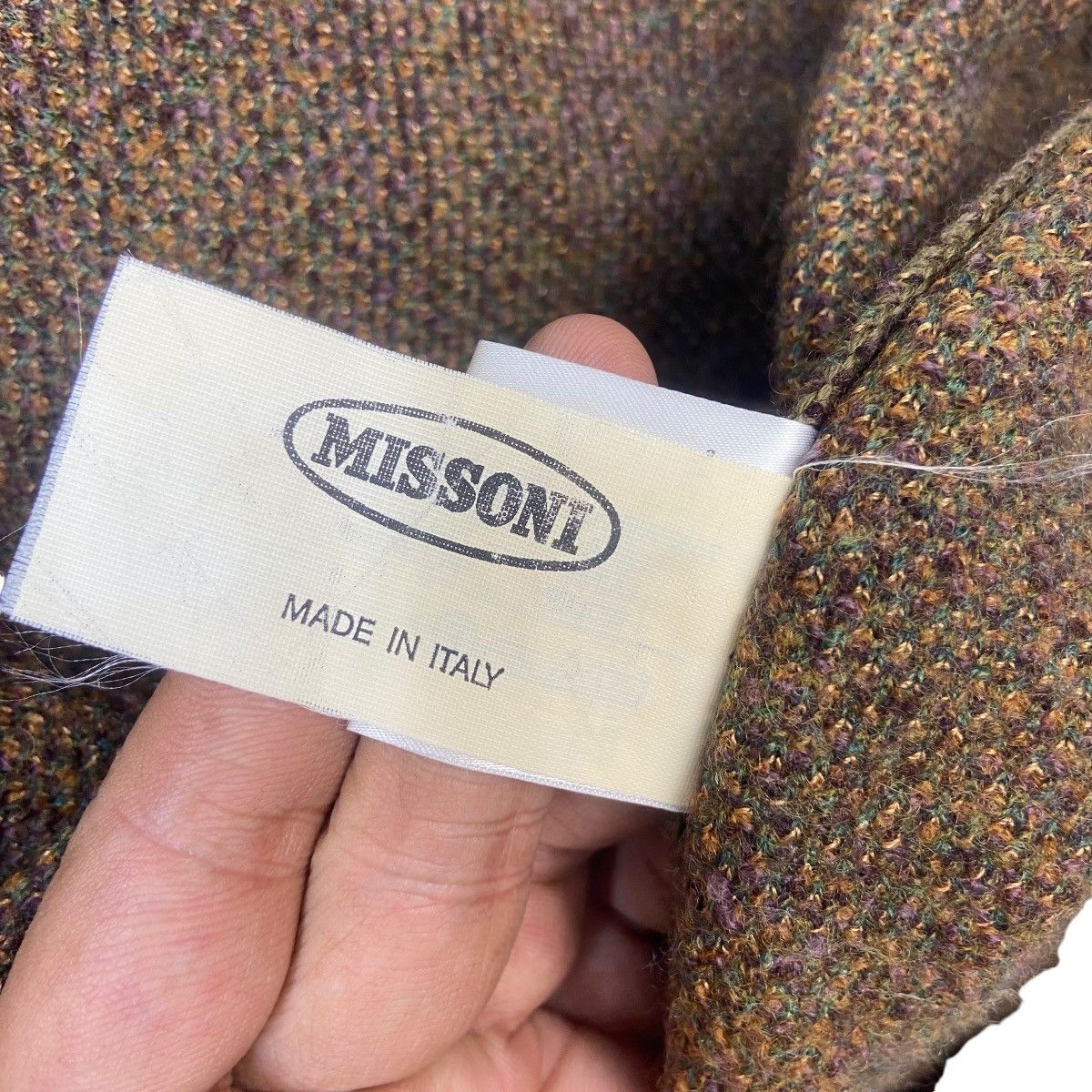 Missoni Made in Italy Missoni Wool Heavy Coat Size M / US 6-8 / IT 42-44 - 16 Thumbnail