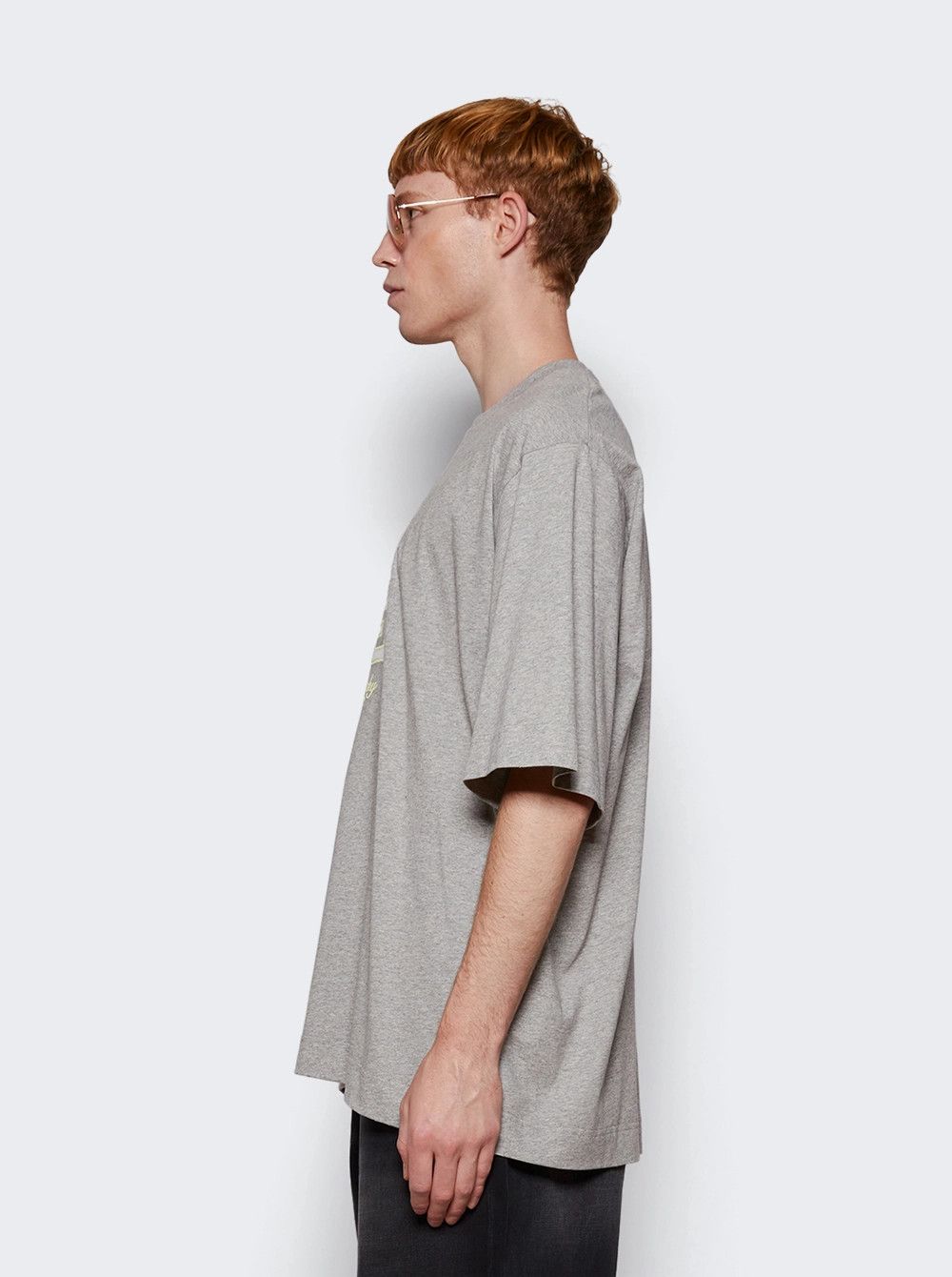 o1srvl11e0725 New Studio Fit T-Shirt in Light Grey