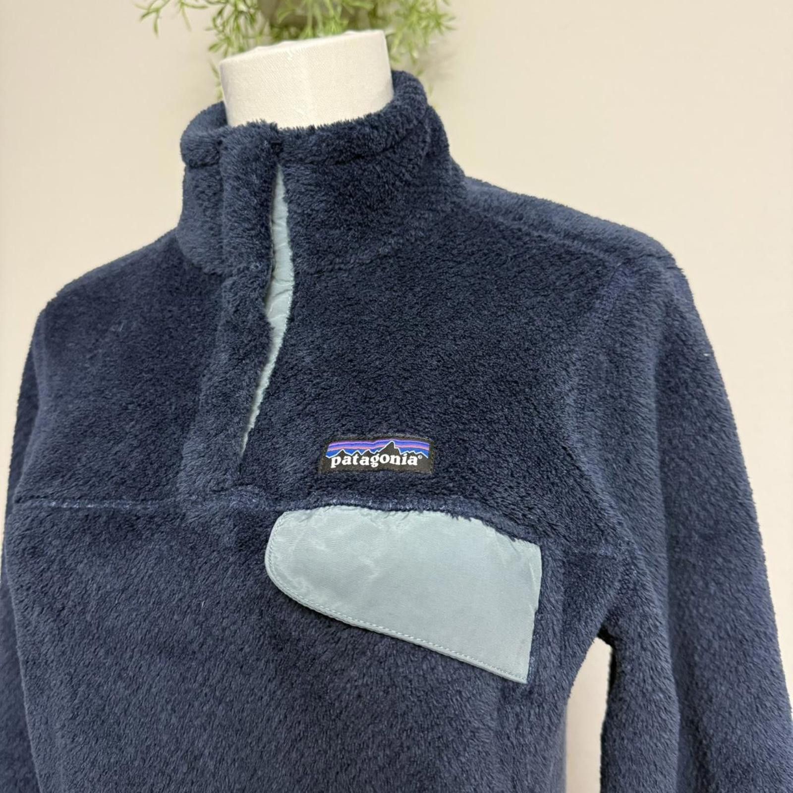 Patagonia Patagonia Navy Fleece Jacket Medium Size M / US 6-8 / IT 42-44 - 4 Thumbnail