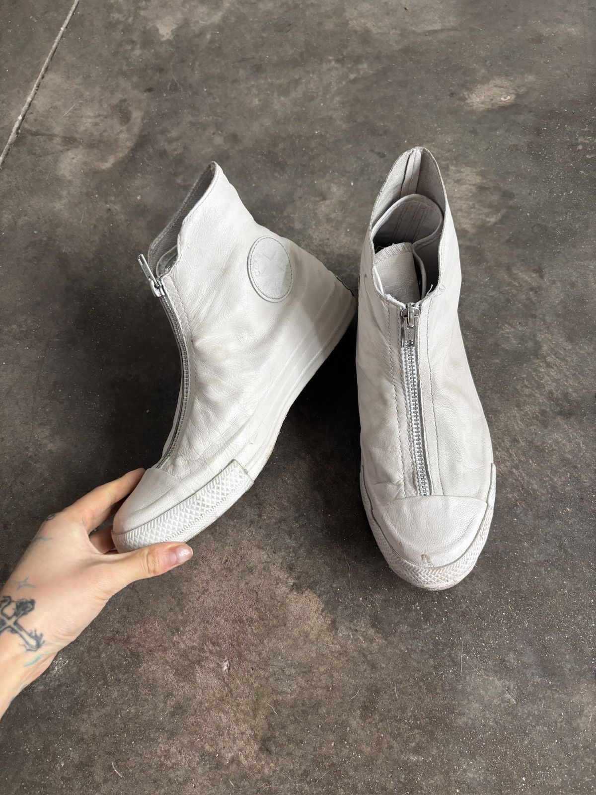 Converse converse x guidi front zip shroud sneaker Size US 7 / IT 37 - 8 Thumbnail