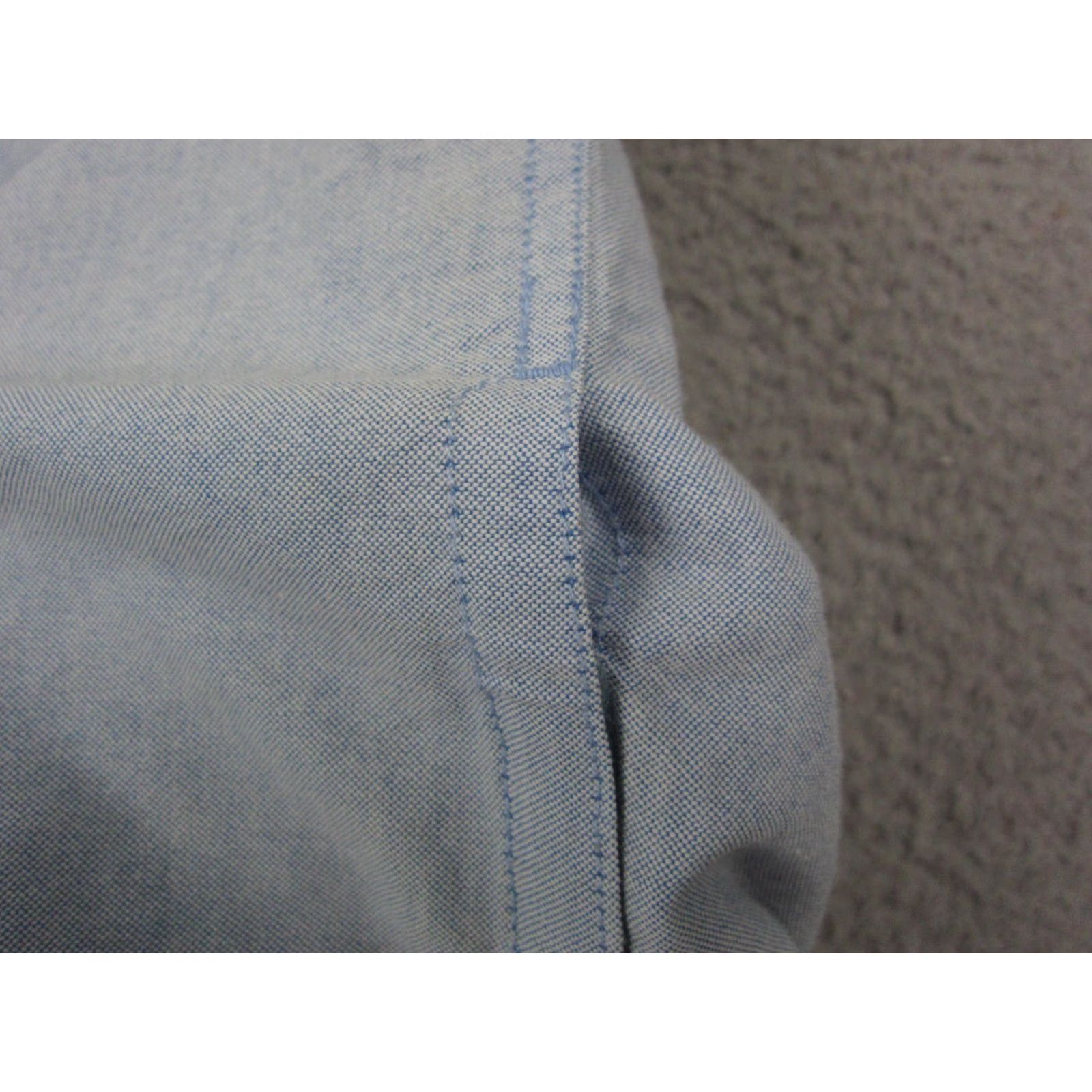 Vintage VINTAGE Woolrich Shirt Mens 2XL Blue Chambray Cotton Button-Up 2XL Casual Workwear Western Mens Size US XXL / EU 58 / 5 - 6 Thumbnail