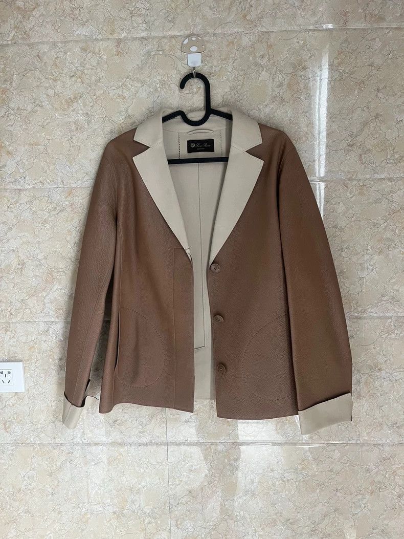 Loro Piana LORO PIANA leather clothing Size S / US 4 / IT 40 - 1 Thumbnail