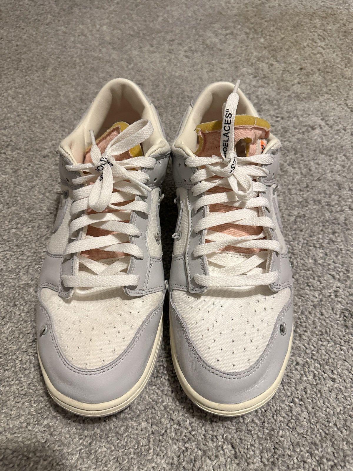 Nike × Off-White Off white x Nike dunk 06/50 size 12 Size US 12 / EU 45 - 1 Thumbnail