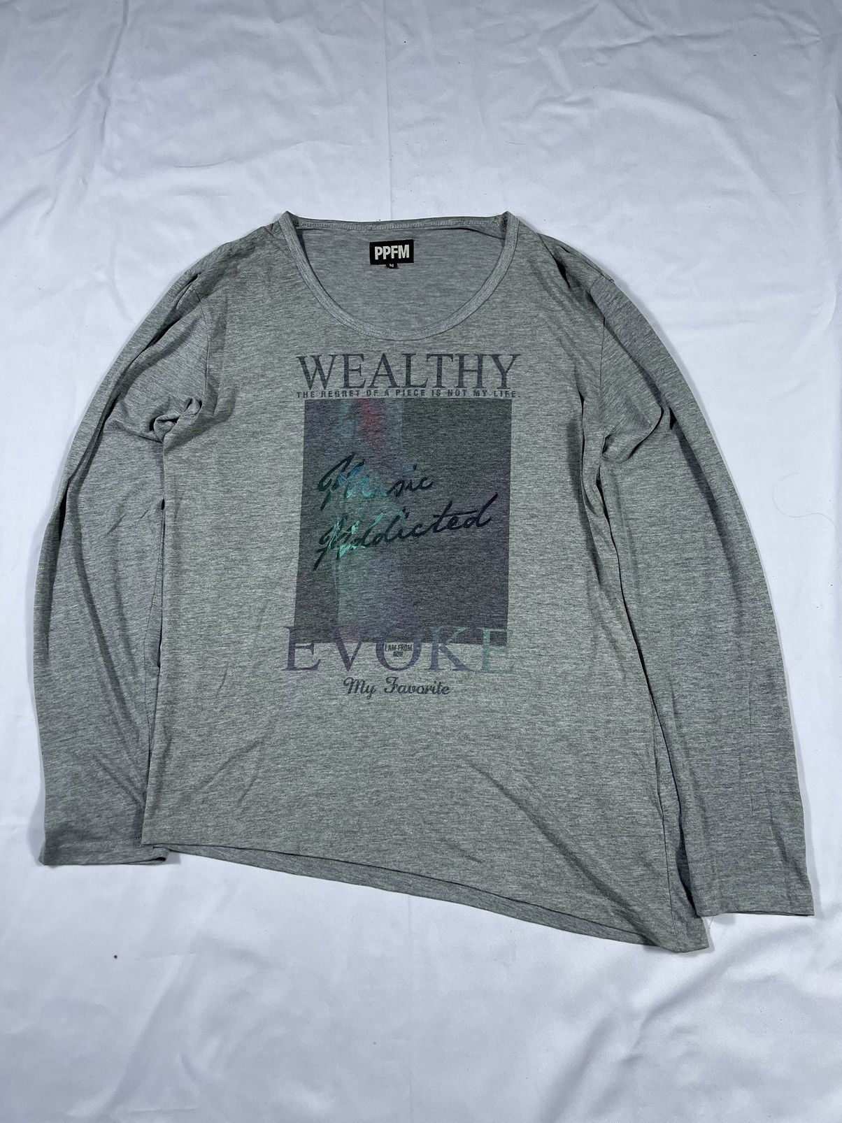 Japanese Brand × PPFM × Seditionaries PPFM WEALTHY Asymmetrical Longsleeve Size US M / EU 48-50 / 2 - 1 Thumbnail