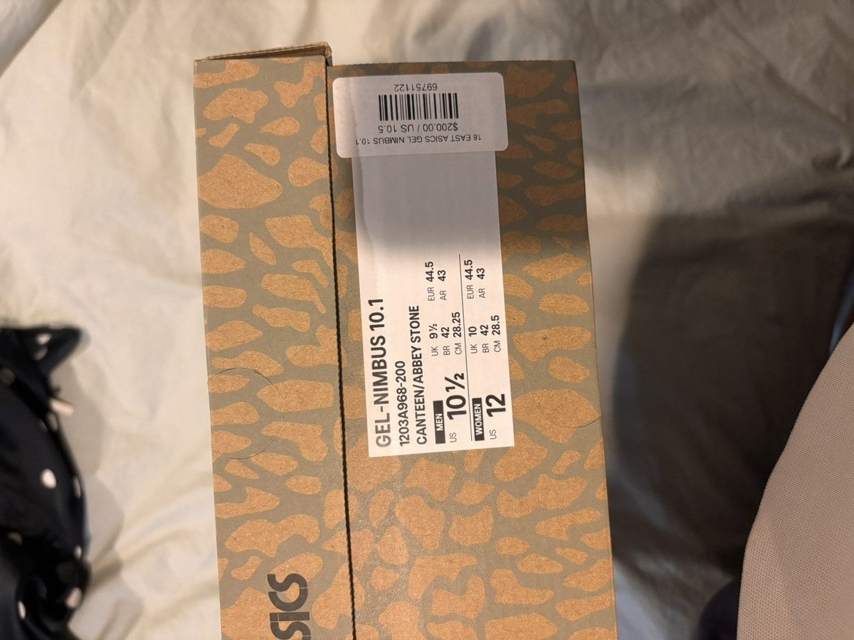 Asics 18 East x Asics Gel Nimbus 10.1 Size US 10.5 / EU 43-44 - 9 Thumbnail
