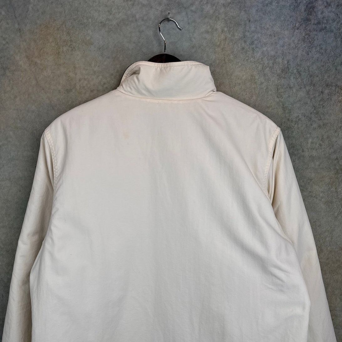 L.L. Bean × Vintage VTG 90s LL Bean Full Zip Jacket Womans Sz L White Size L / US 10 / IT 46 - 8 Thumbnail