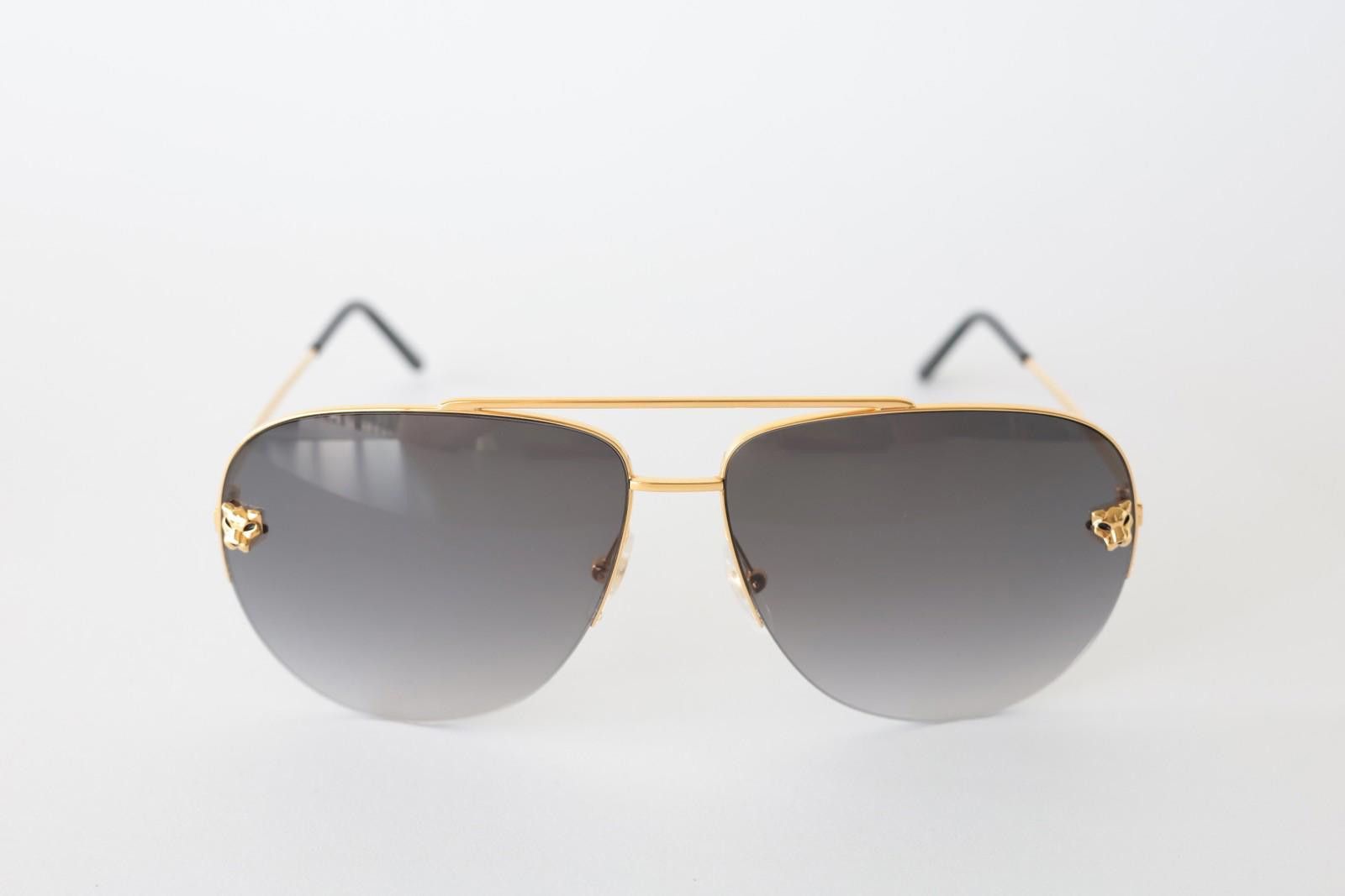 New Cartier eyewear optical sunglasses CT0065S 001 L gold