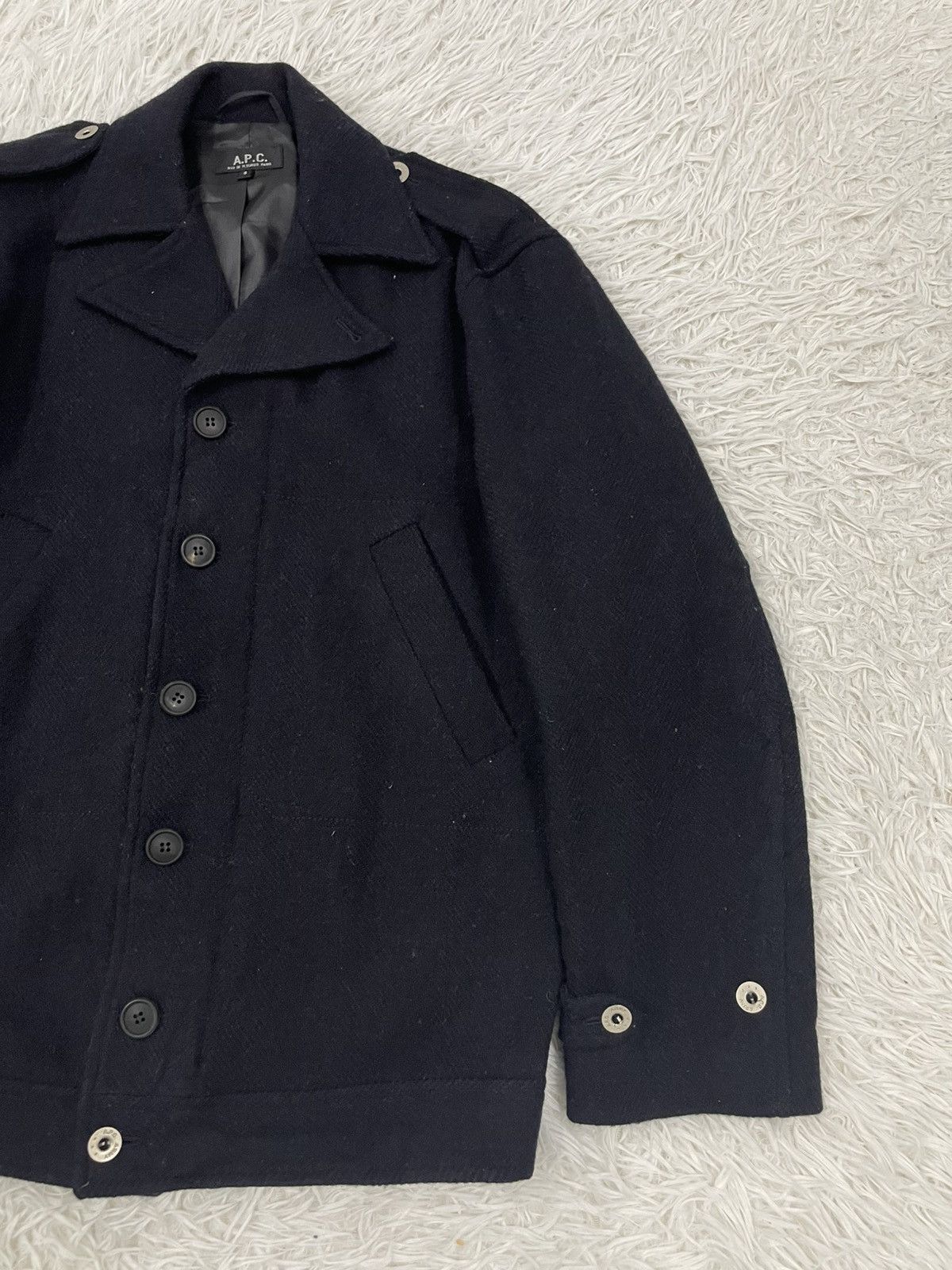 A.P.C. APC Army Wool Jacket Made in France Size US S / EU 44-46 / 1 - 4 Thumbnail