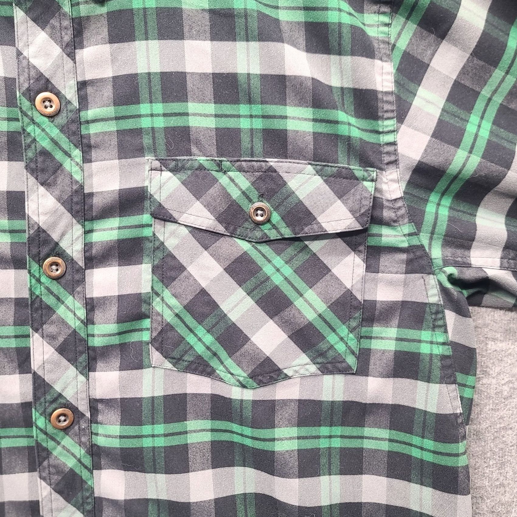 Vintage Duluth Alaskan Hardgear Shirt Mens L Tall Bore Nest Regular Fit Long Sleeve Button-Up Plaid Green Outdoors Complex Essentials Size US L / EU 52-54 / 3 - 6 Thumbnail