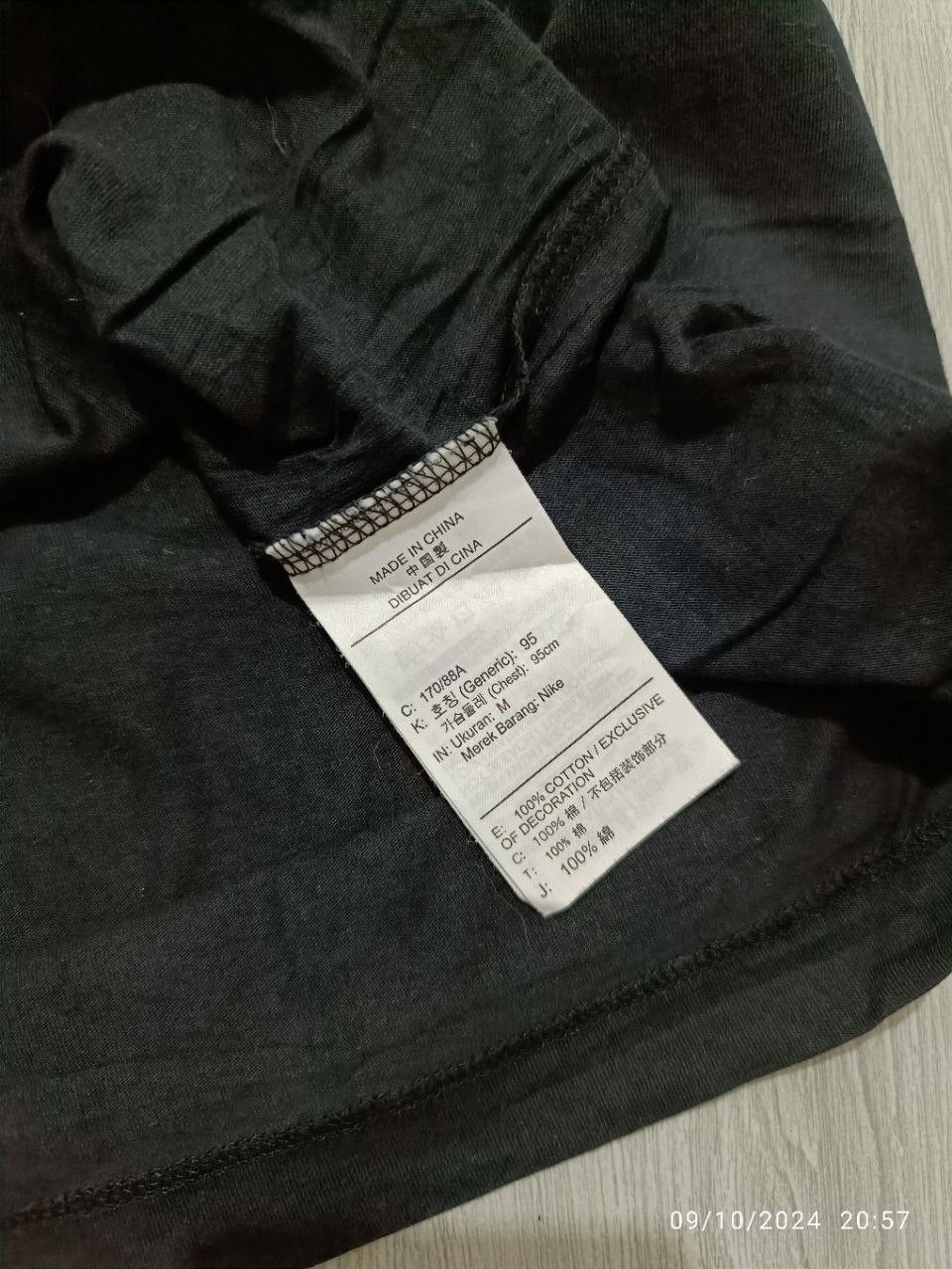Nike NIKE AIR T Shirt Size US M / EU 48-50 / 2 - 8 Thumbnail