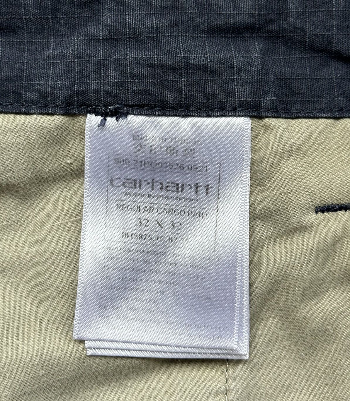 Carhartt Wip Vintage Carhartt WIP Regular Cargo Pants Ripstop Size 32/32 Size US 32 / EU 48 - 10 Thumbnail