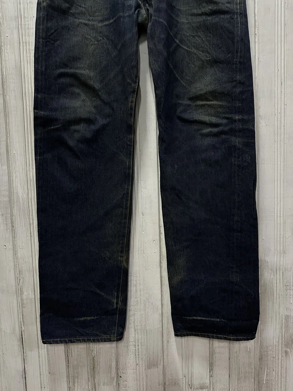 Kamikaze Attack SICKSS! Redline KAMIKAZE ATTACK Selvedge Mudwash Denim Pants Size US 35 - 3 Thumbnail