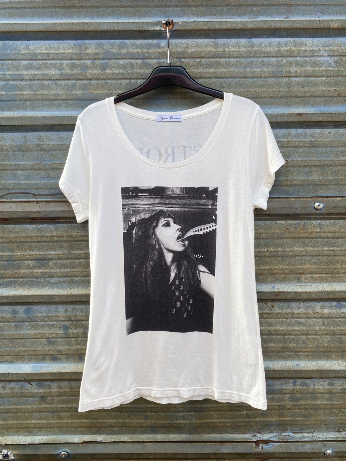 Hysteric Glamour Detroit New York Wataru Crop Long T Shirt