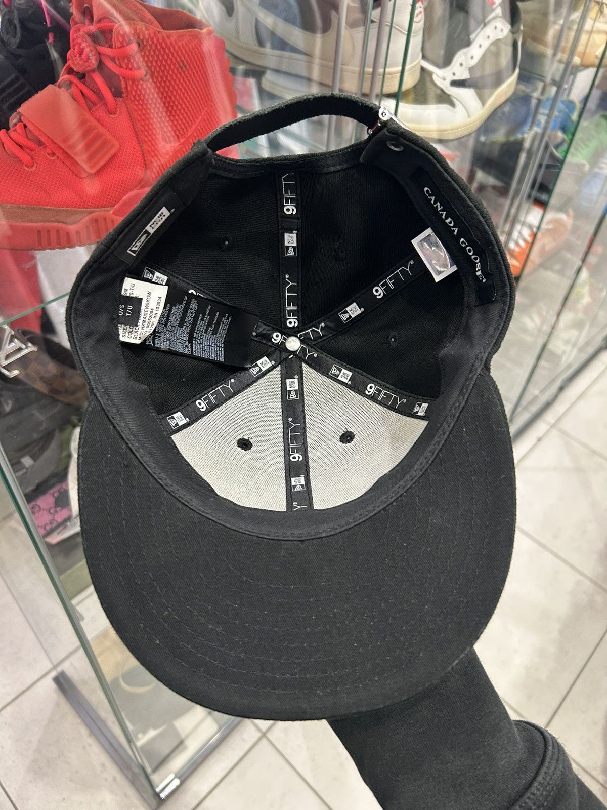 Canada Goose Canada goose x new era black artic baseball cal Size ONE SIZE - 4 Thumbnail