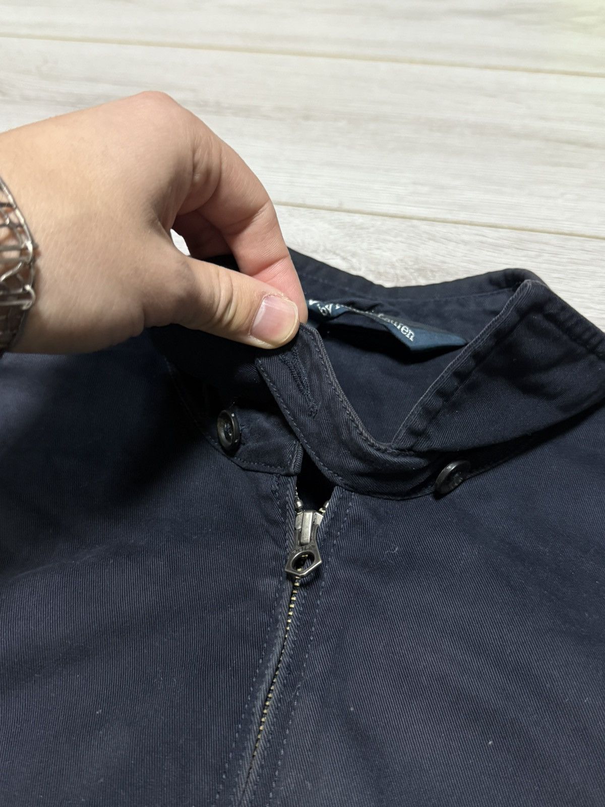 Polo Ralph Lauren POLO Ralph Lauren jacket zip vintage faded Size US L / EU 52-54 / 3 - 5 Thumbnail