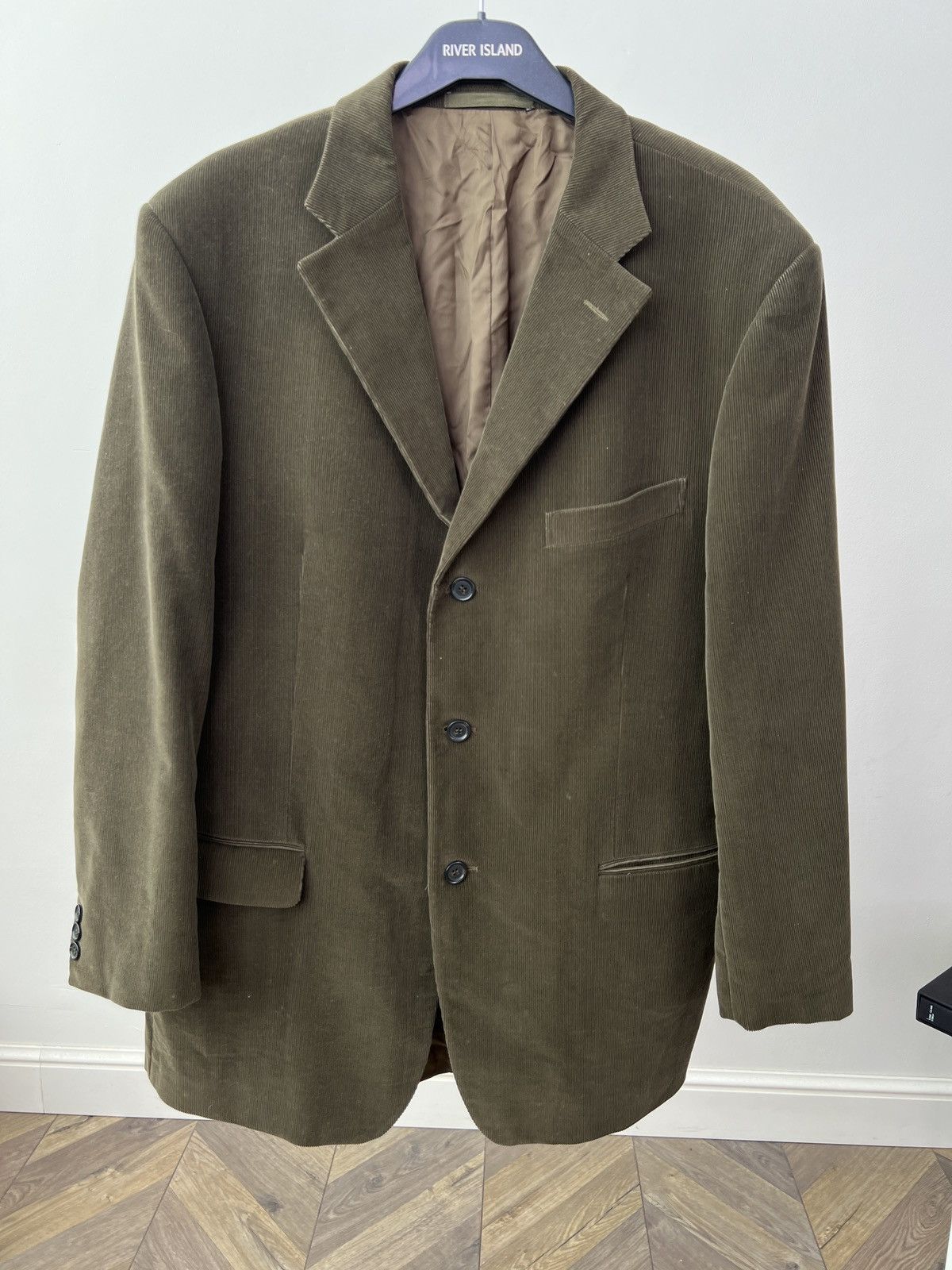 Ermenegildo Zegna Vintage Ermenegildo Zegna Fabric x Mientus Corduroy Blazer Size 54R - 2 Thumbnail