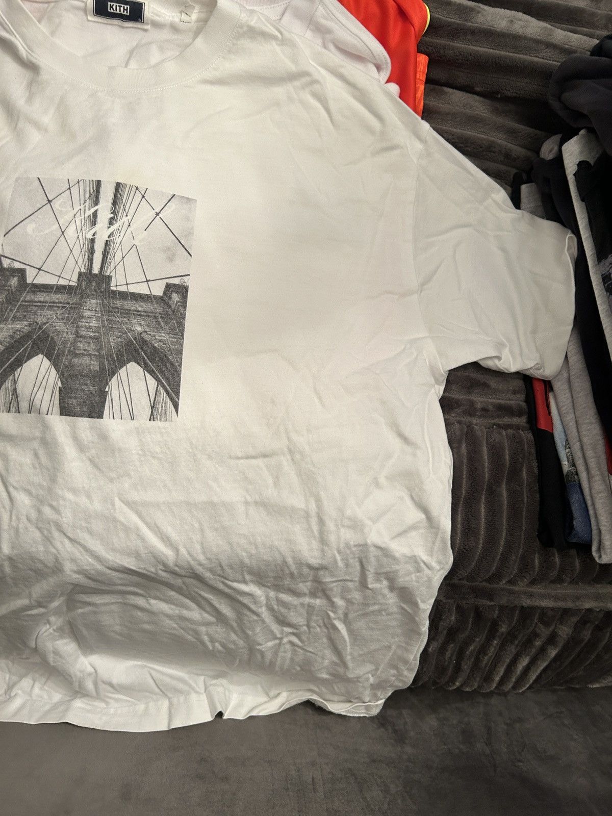 Kith Kith Brooklyn bridge Tee Size US S / EU 44-46 / 1 - 1 Thumbnail