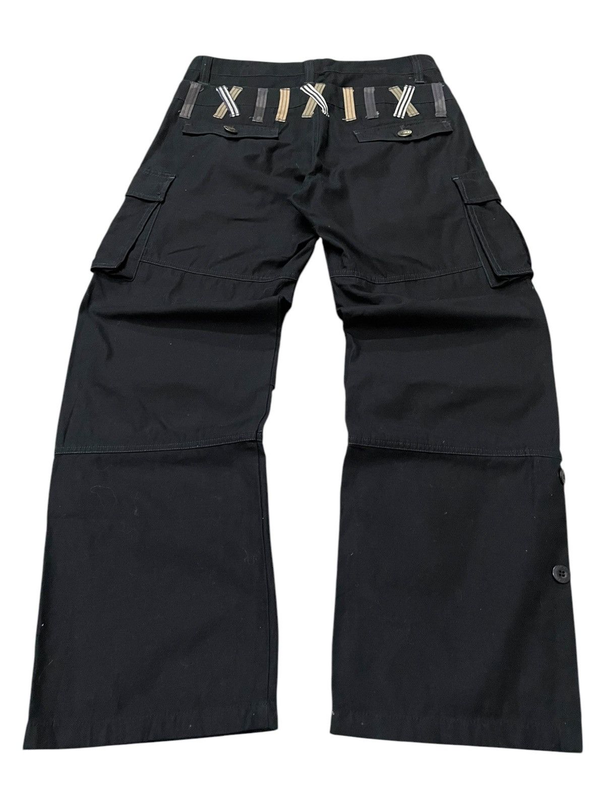 Hysteric Glamour × Japanese Brand × Vintage Vintage Japanese Double Waist Baggy Loose Pants Size US 30 / EU 46 - 2 Thumbnail