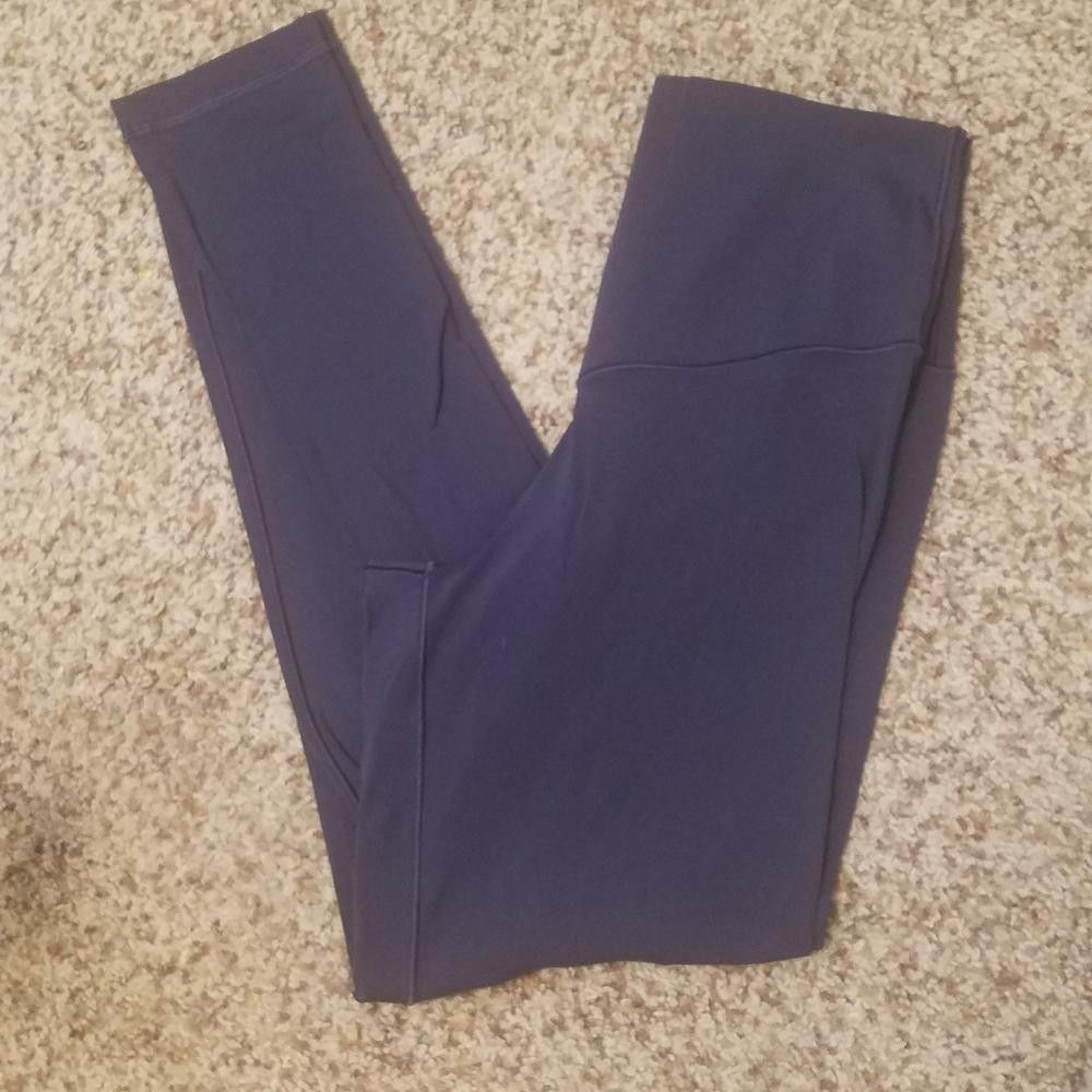 Designer Aerie Navy Blue Leggings Size Medium Size 32" / US 10 / IT 46 - 1 Thumbnail