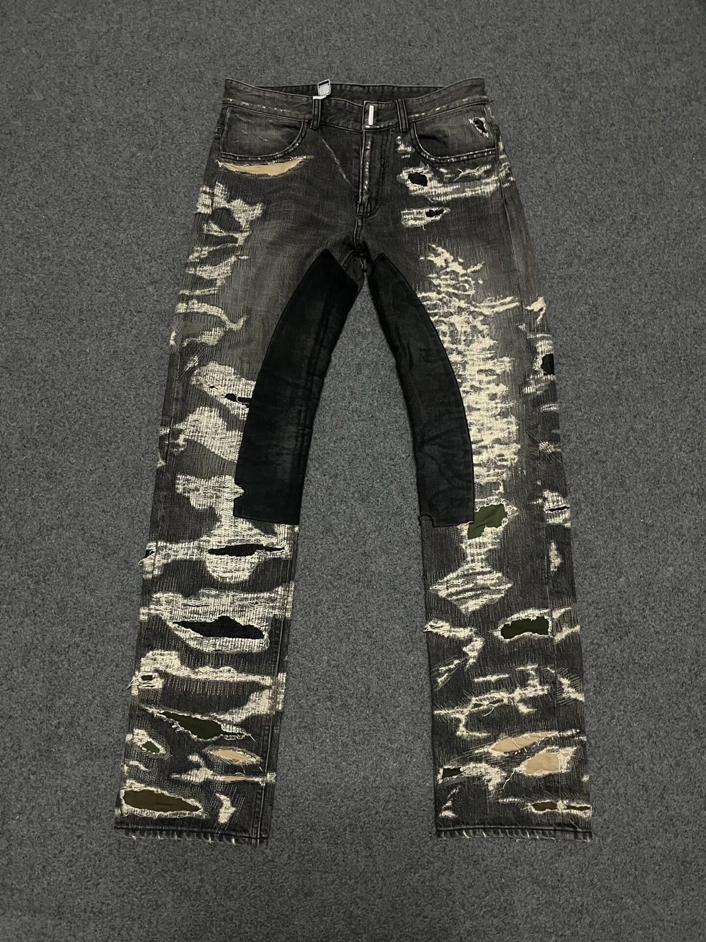Givenchy givenchy boro distressed denim jeans Size US 30 / EU 46 - 2 Thumbnail