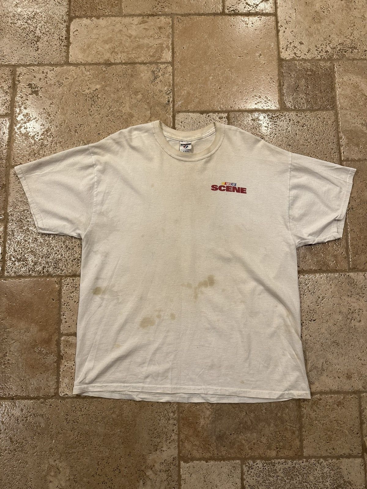 NASCAR Vintage Jeff Gordan Nascar Sports Illustrated White T-Shirt Size US XL / EU 56 / 4 - 3 Thumbnail