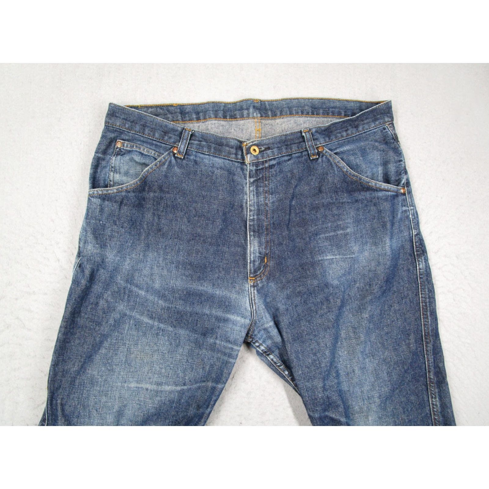 Polo Ralph Lauren VINTAGE Polo Ralph Lauren Polo Jeans Carpenter Jeans Mens 38x30 Blue Denim Workwear 90s Mens Jeans Size US M / EU 48-50 / 2 - 2 Thumbnail