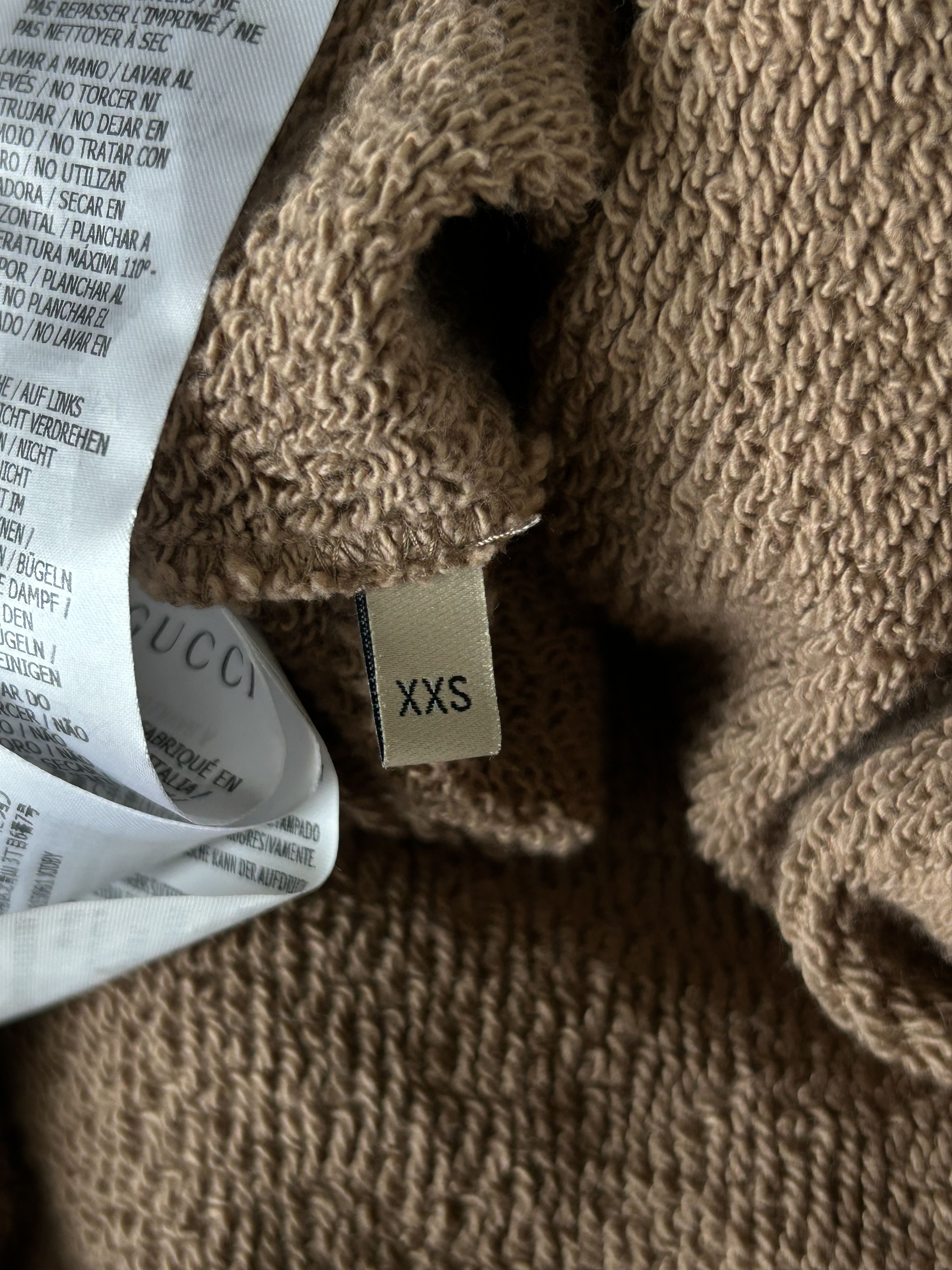 Gucci Gucci The North Face Brown Logo Hoodie Size US XS / EU 42 / 0 - 7 Thumbnail