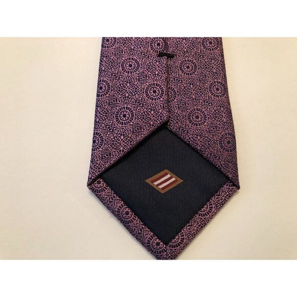 Joseph Abboud joseph abboud men's new purple 100%silk tie 3" X 61" Size ONE SIZE - 3 Thumbnail