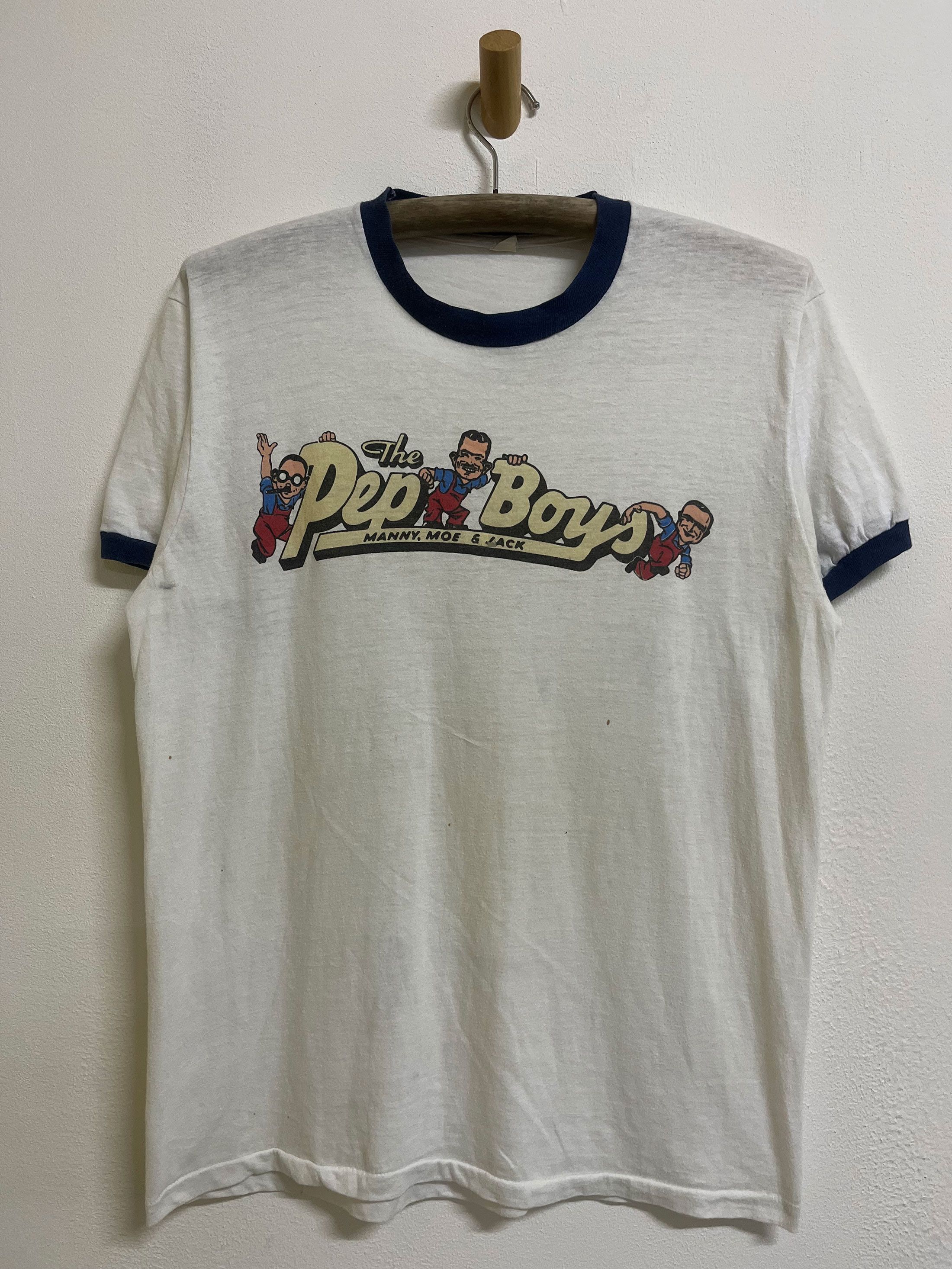 Racer Worldwide Vintage 70s The Pep Boys Automotive Racing Size US XL / EU 56 / 4 - 1 Thumbnail