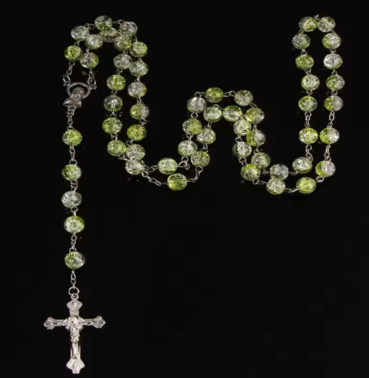Other cross rosary Bead Necklace Size ONE SIZE - 3 Thumbnail