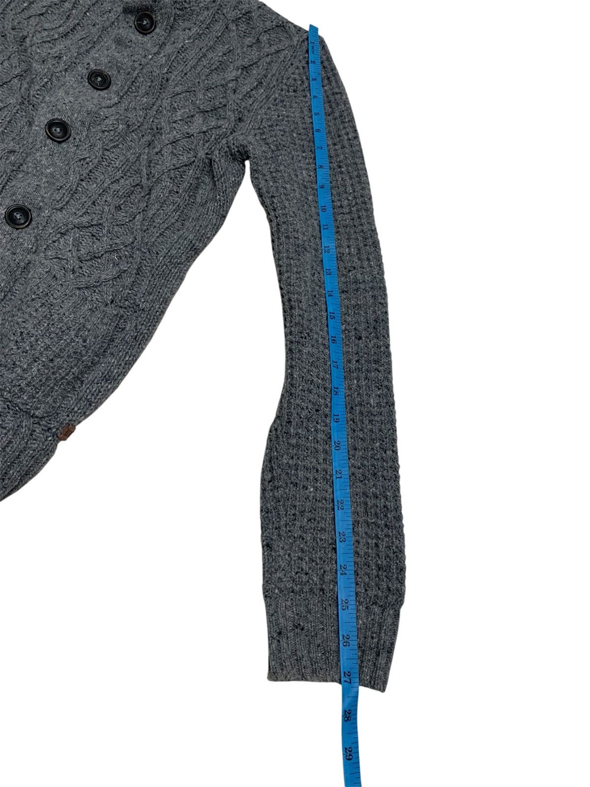 Martine Rose × Napapijri WOOL CABLE KNIT SWEATER Size US S / EU 44-46 / 1 - 5 Thumbnail