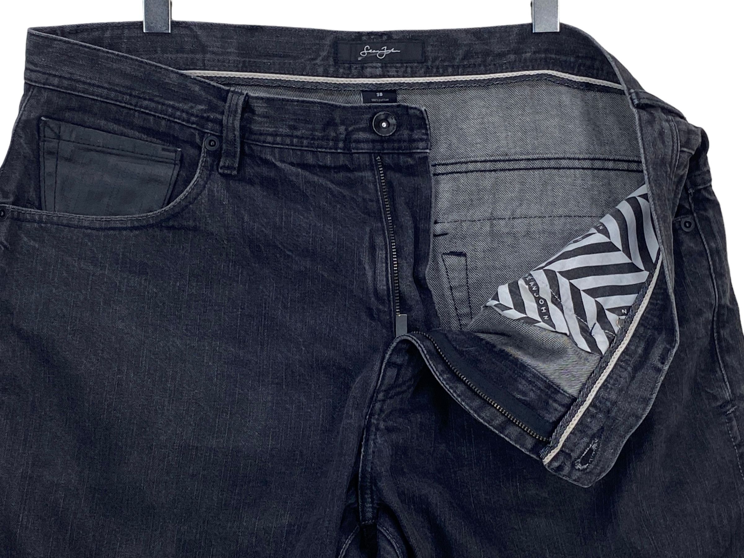 Sean John Sean John Black Baggy Jeans Hip Hop Skateboard Pants Size US 40 / EU 56 - 9 Thumbnail