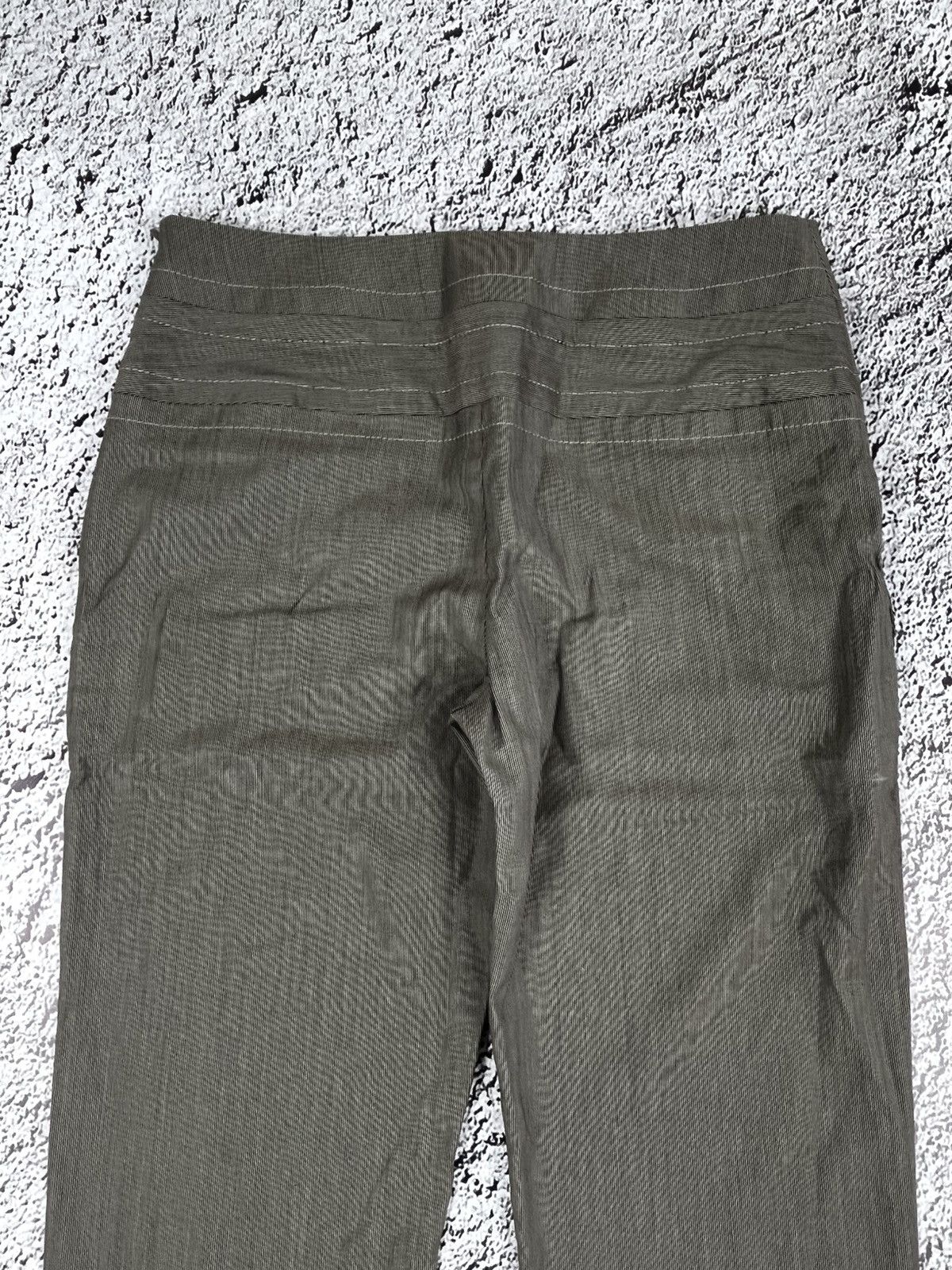 Kenzo Vintage Y2K Kenzo striped classic old money pants size 38 Size 27" / US 4 / IT 40 - 9 Thumbnail