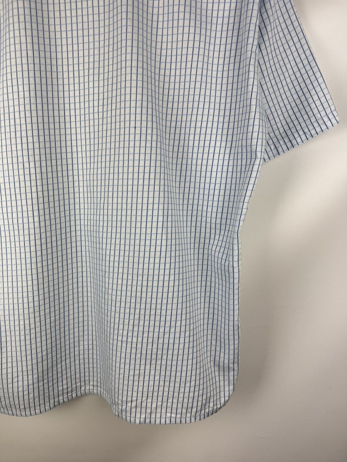 Yves Saint Laurent YSL Yves Saint Laurent Vintage 90s S/S Plaid Button Up Shirt Size US L / EU 52-54 / 3 - 19 Thumbnail