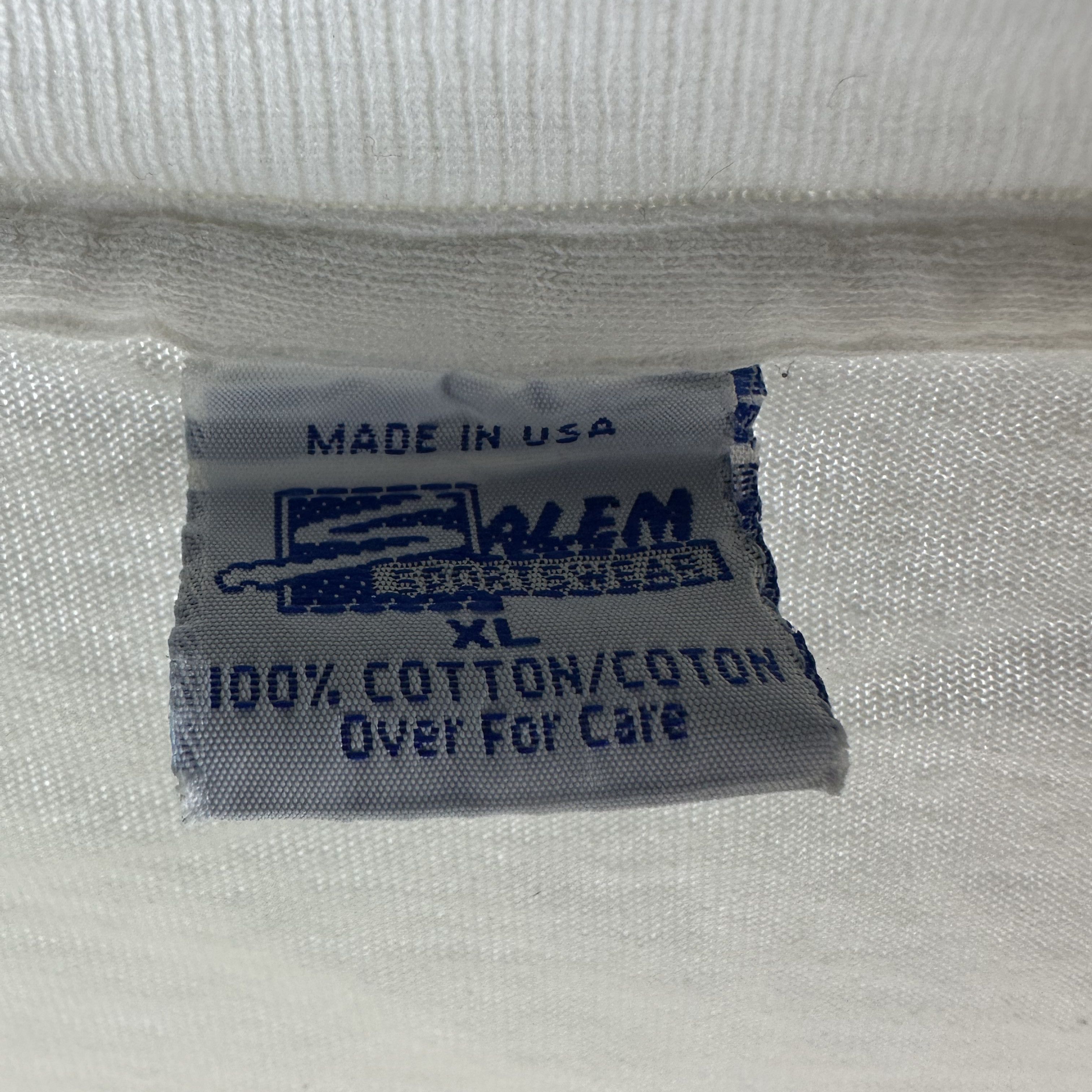 Vintage ​Vintage 1991 Karl Malone Utah Jazz NBA Salem T-Shirt Size US XL / EU 56 / 4 - 5 Thumbnail