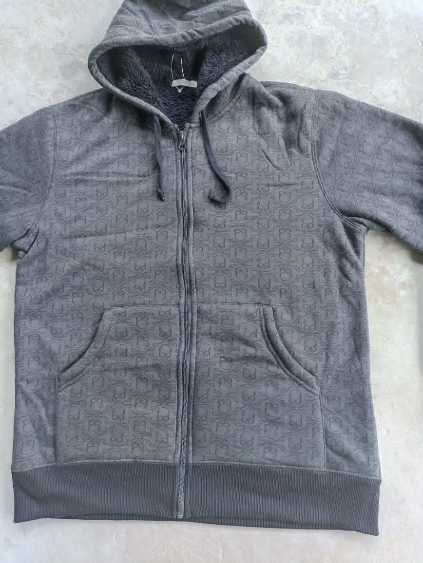 GU GU X Skull Monogram fauxfur hoodie Size US L / EU 52-54 / 3 - 5 Thumbnail