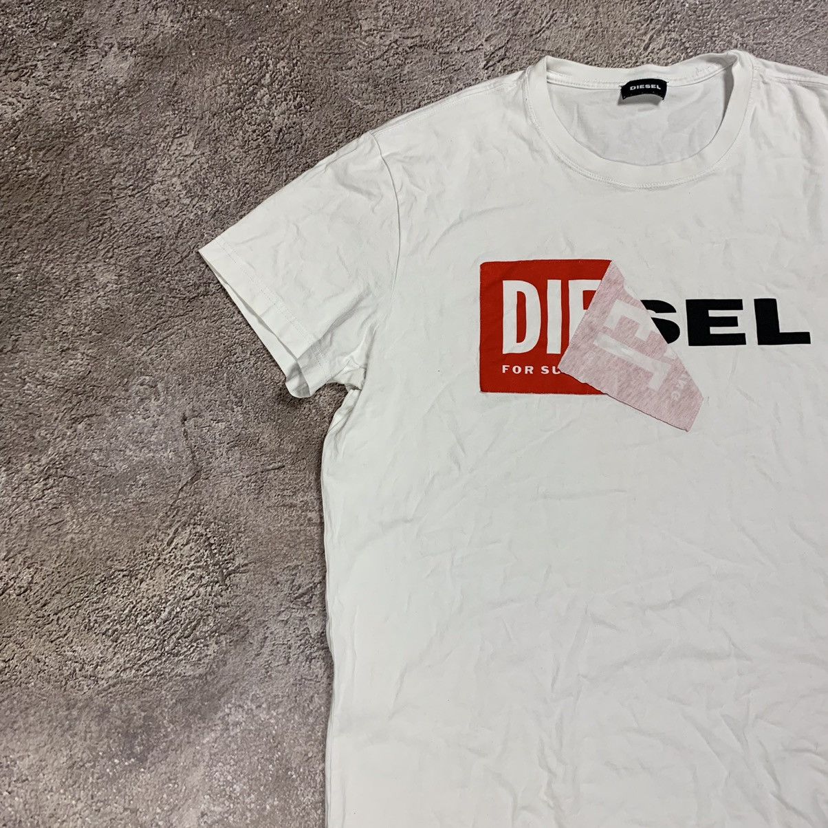 Diesel VINTAGE Y2K DIESEL LOGO TEE STREETWEAR CASUAL Size US M / EU 48-50 / 2 - 3 Thumbnail