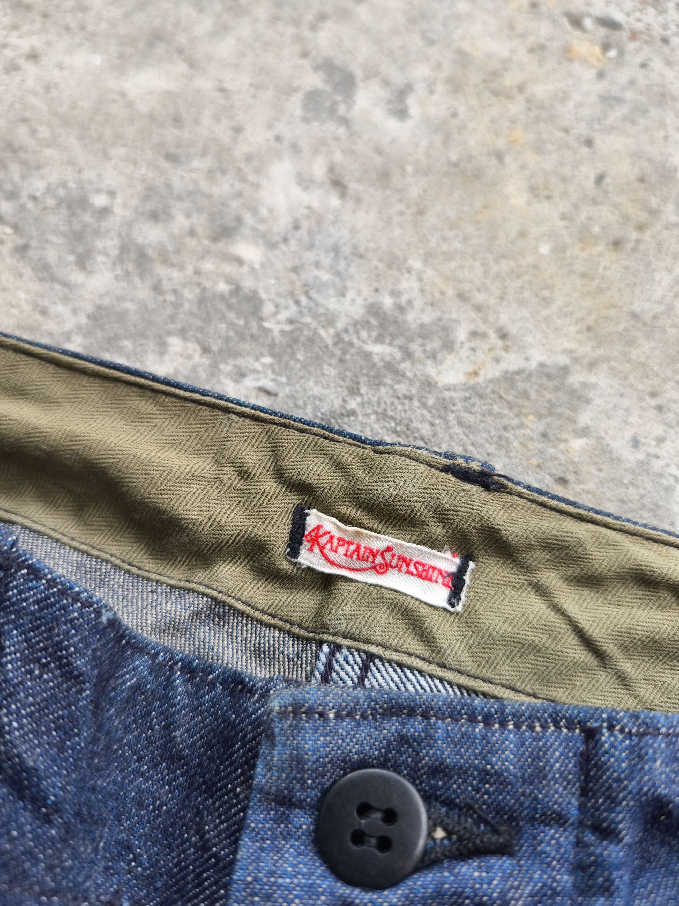 Kaptain Sunshine Kaptain sunshine indigo denim short Size US 30 / EU 46 - 4 Thumbnail