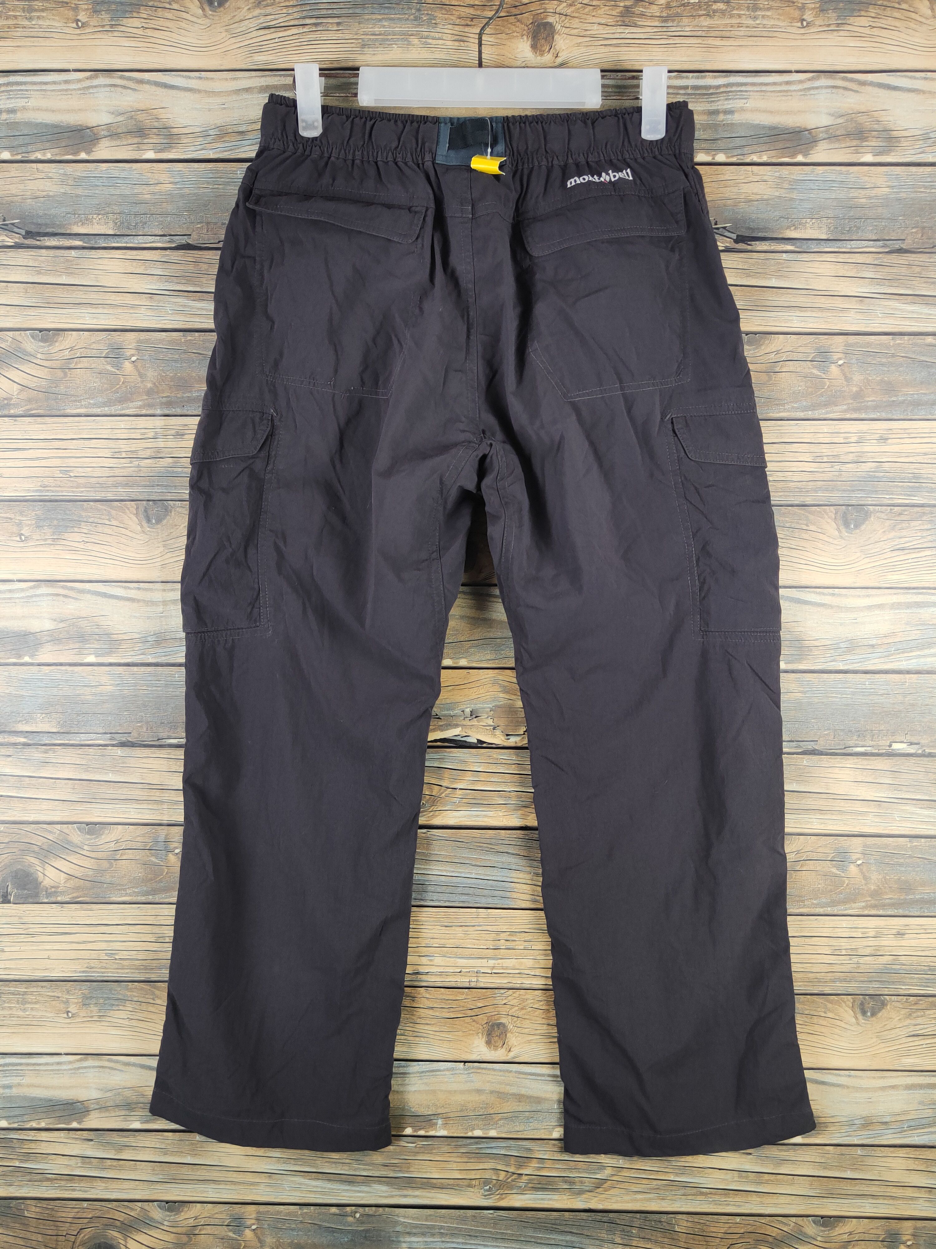 Montbell DL Mont Bell Brown Multipocket Cargo Pants #2430 Size US 27 - 7 Thumbnail